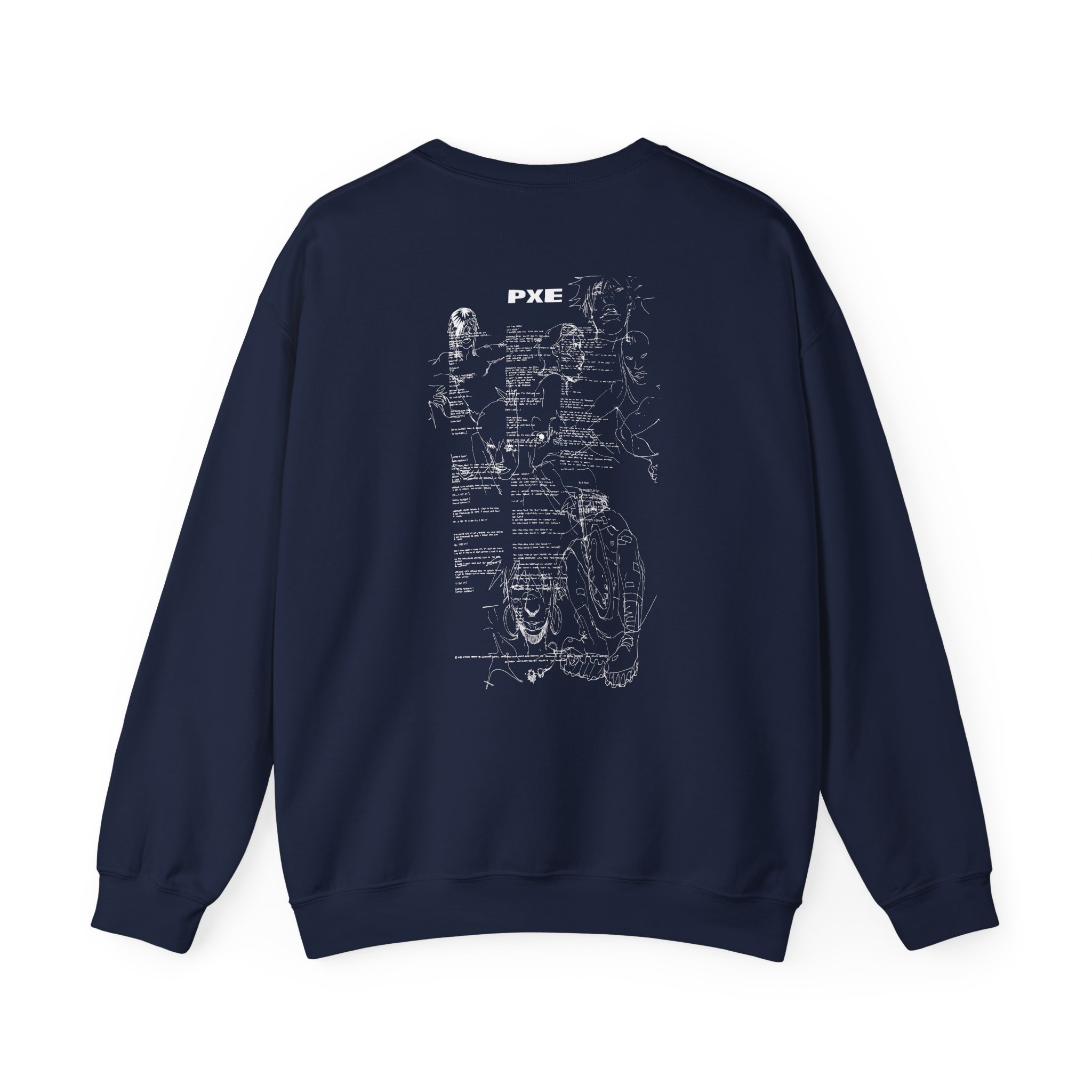 Ecco2k in the Flesh Unisex Heavy Blendâ„¢ Crewneck Sweatshirt