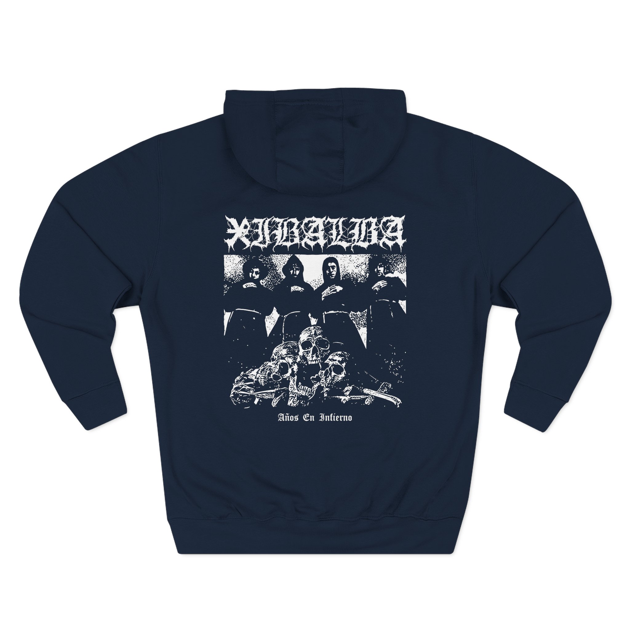Xibalba Skull Pile Three-Panel Fleece Hoodie