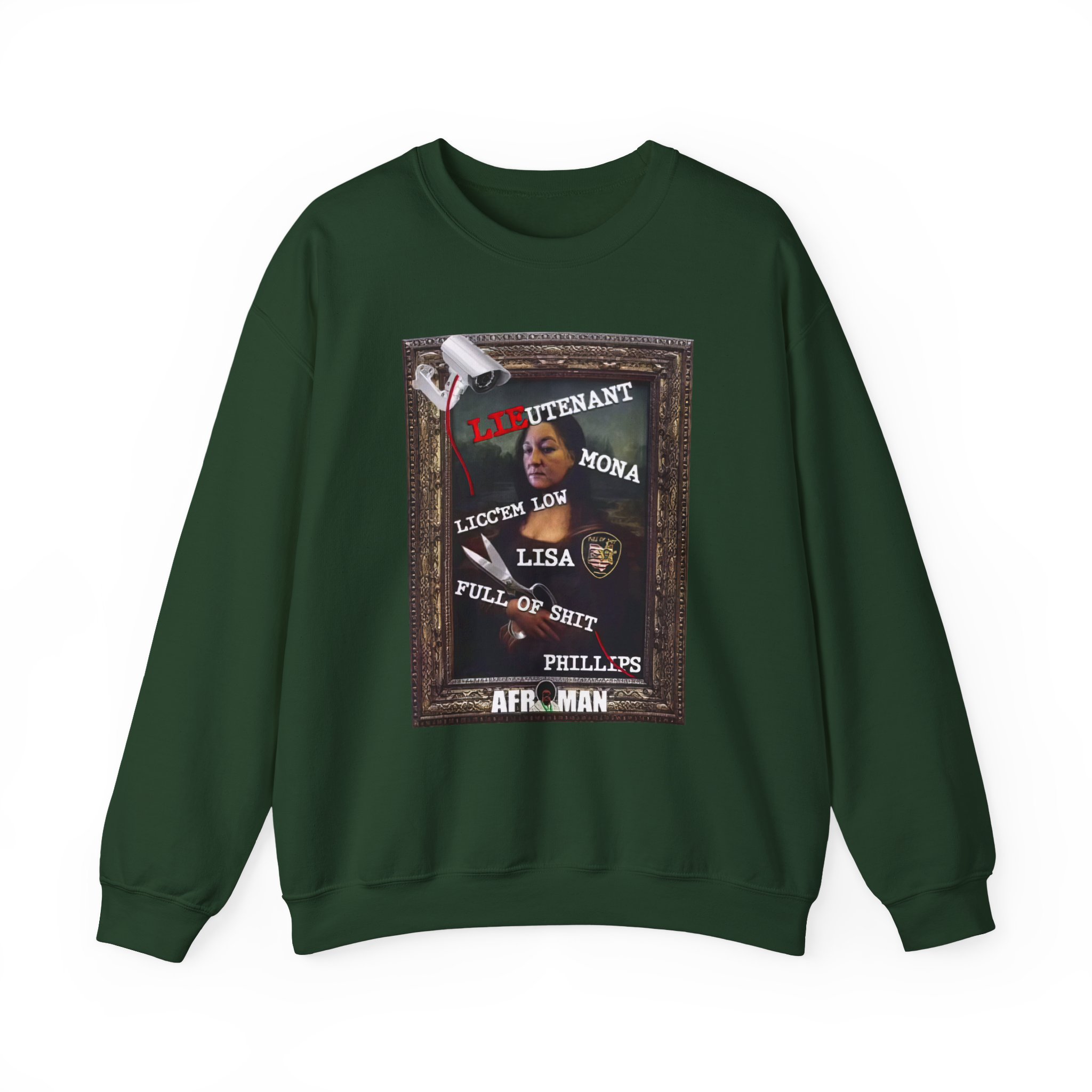 Afroman Lt Licc’em Low Lisa Full of Shit Phillips Unisex Heavy Blend™ Crewneck Sweatshirt