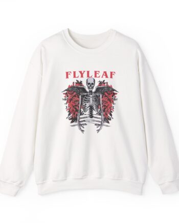 Flyleaf Skeleton Angel Unisex Heavy Blend™ Crewneck Sweatshirt