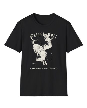 Colter Wall I Was Singin' When I Fell Off Unisex Softstyle T-Shirt