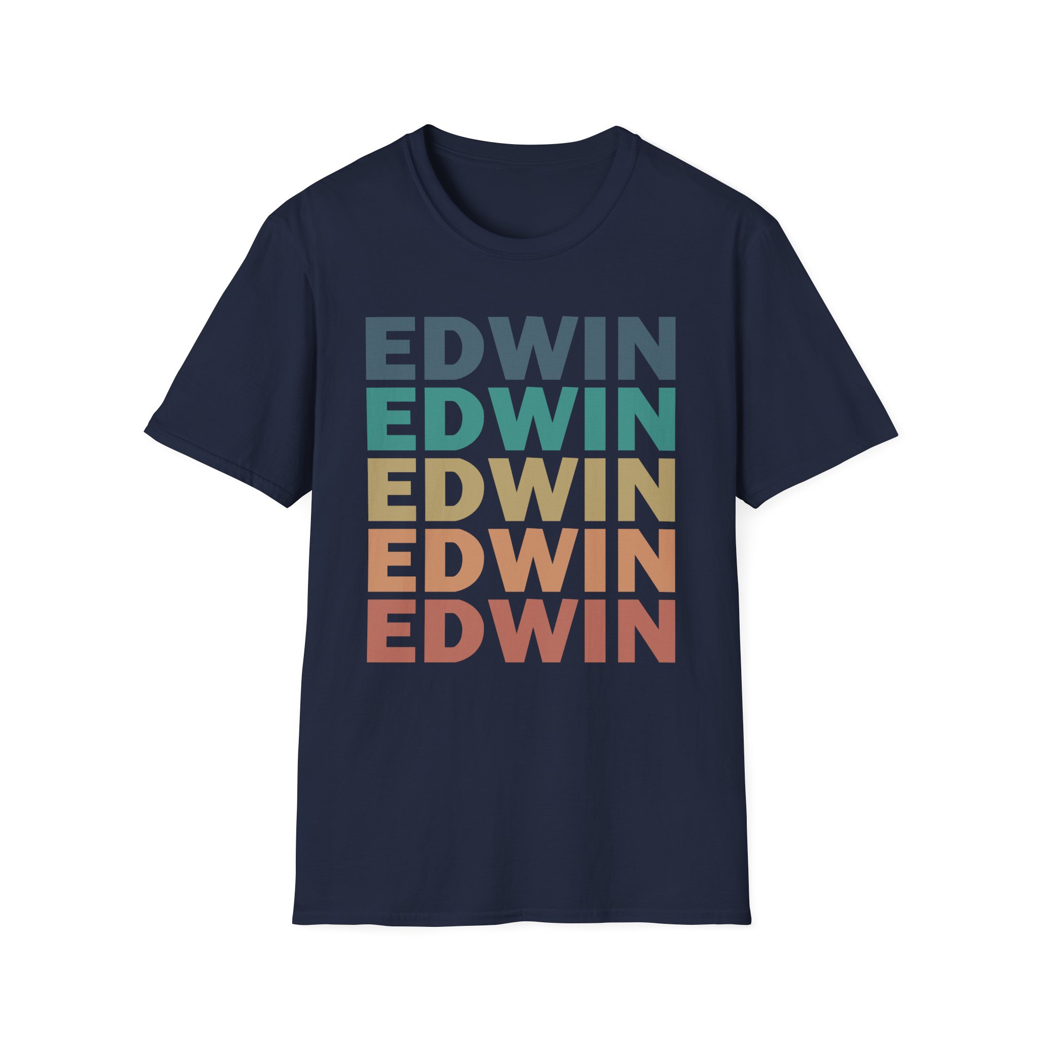 Edwin Rosen Retro Unisex Softstyle T-Shirt