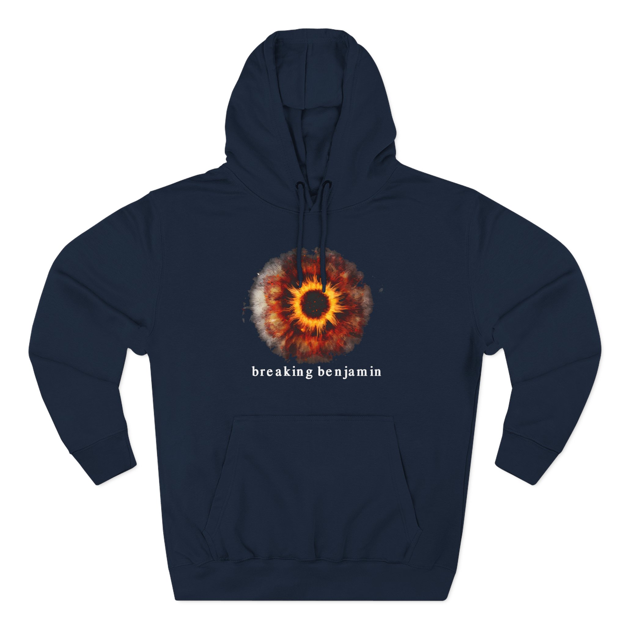 Breaking Benjamin Ember Eye Three-Panel Fleece Hoodie