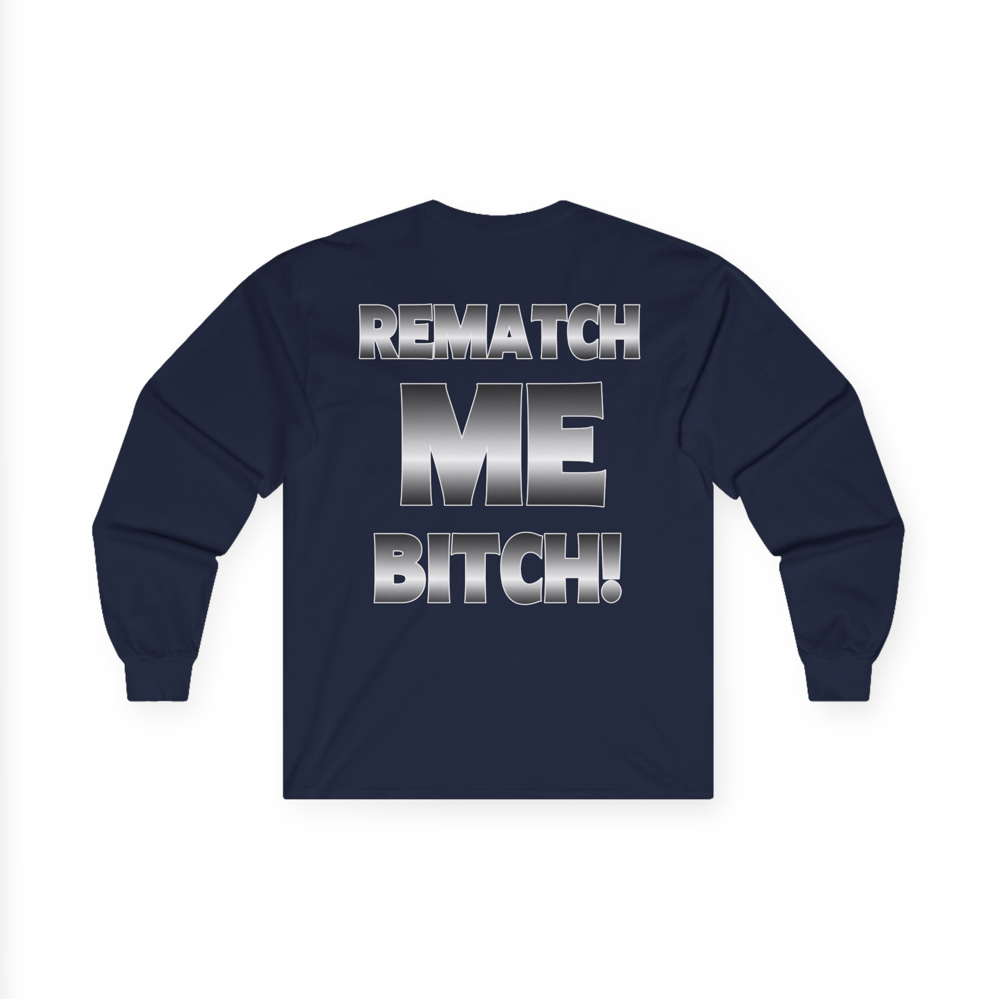 Ryan Garcia Tank’s 1 Fan Rematch Me Bitch Unisex Ultra Cotton Long Sleeve Tee