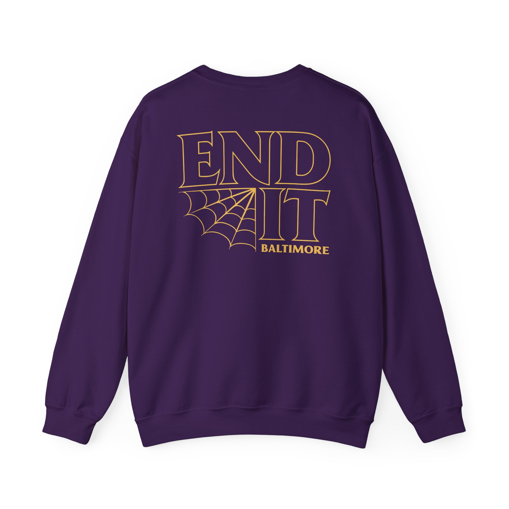 End It Unisex Heavy Blend Crewneck Sweatshirt