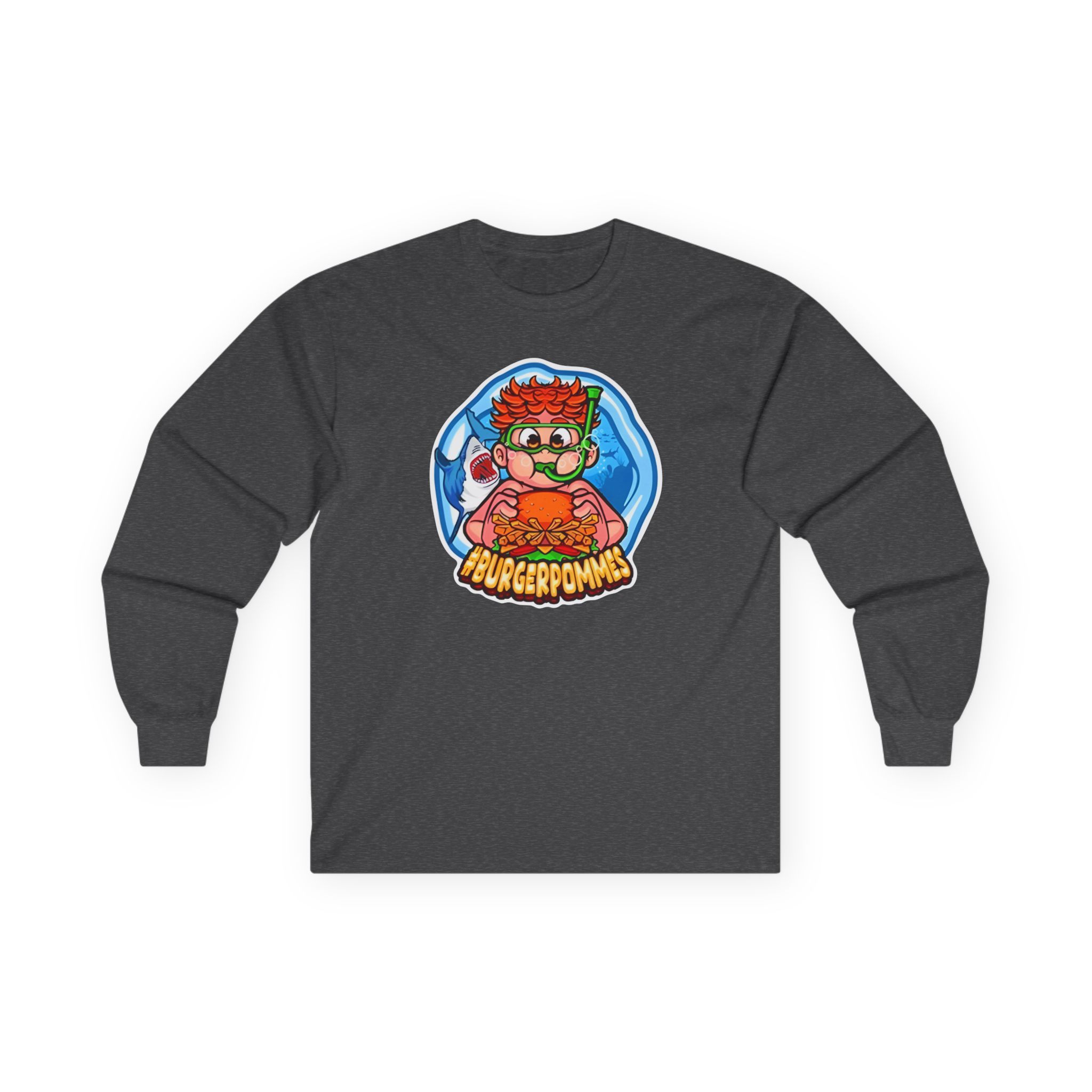 Burger Pommes Unisex Ultra Cotton Long Sleeve Tee