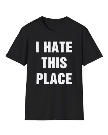 Hot Water Music I Hate This Place Unisex Softstyle T-Shirt
