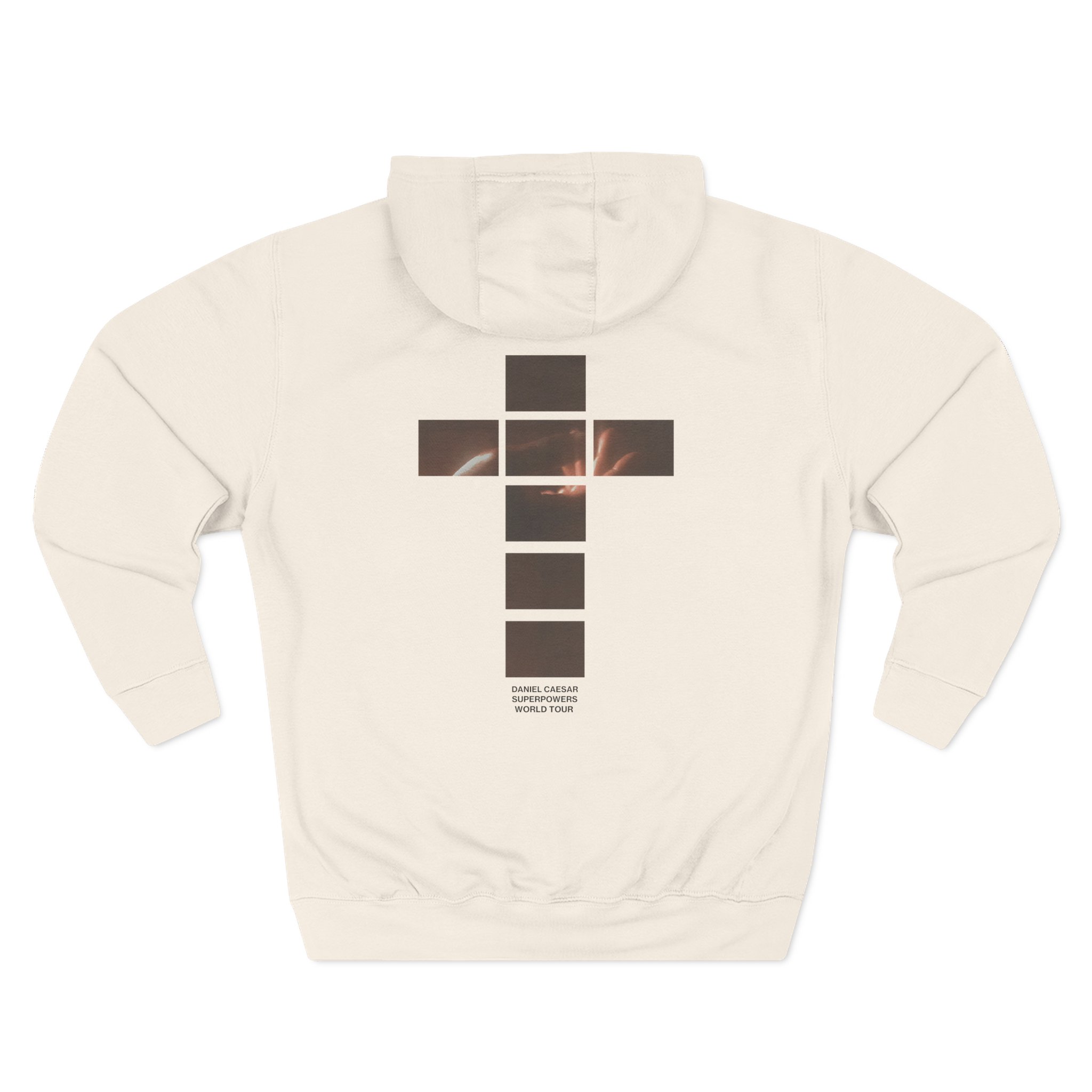 Daniel Caesar Superpowers World Tour Three-Panel Fleece Hoodie