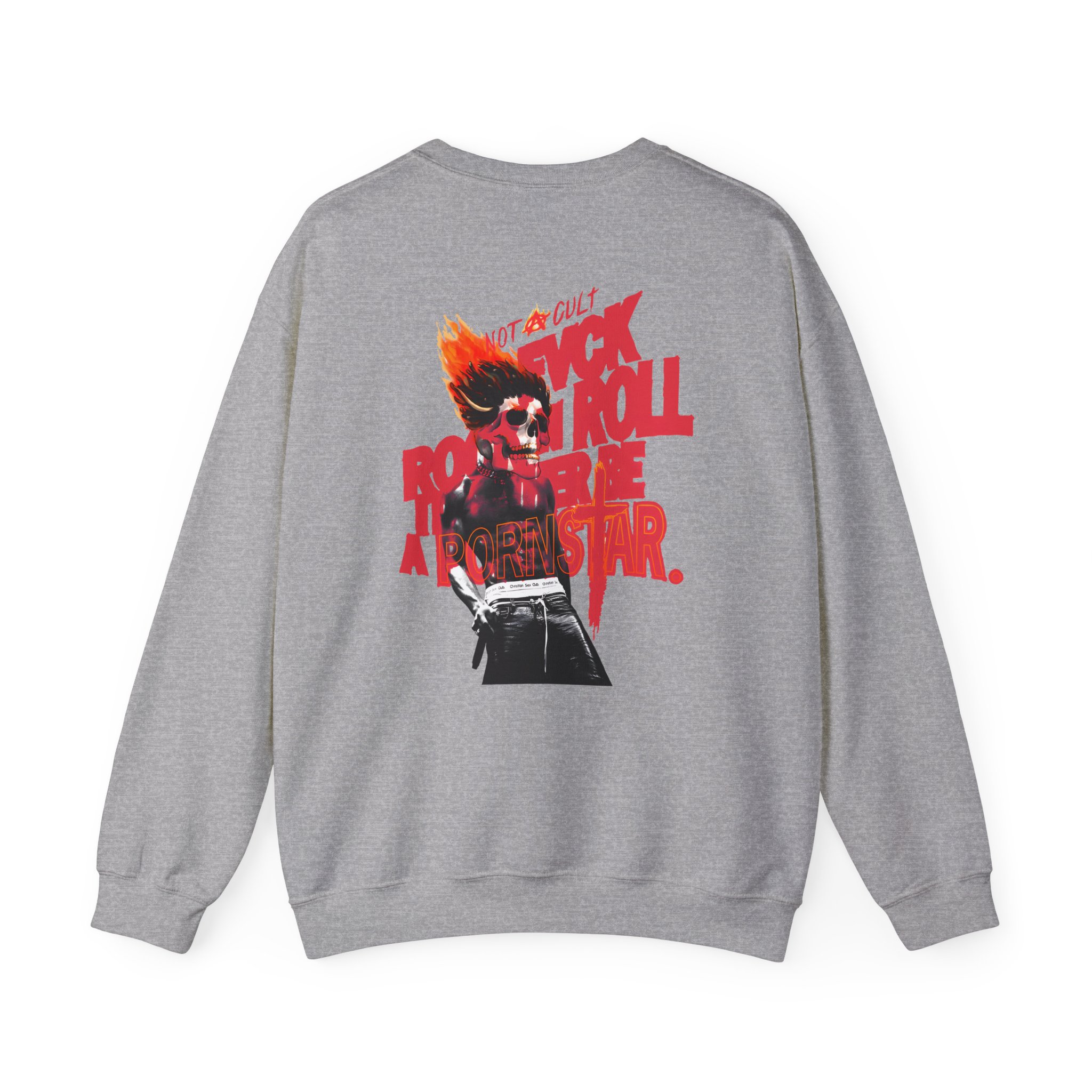 Saint Jhn Fvck Rock and Roll Unisex Heavy Blendâ„¢ Crewneck Sweatshirt