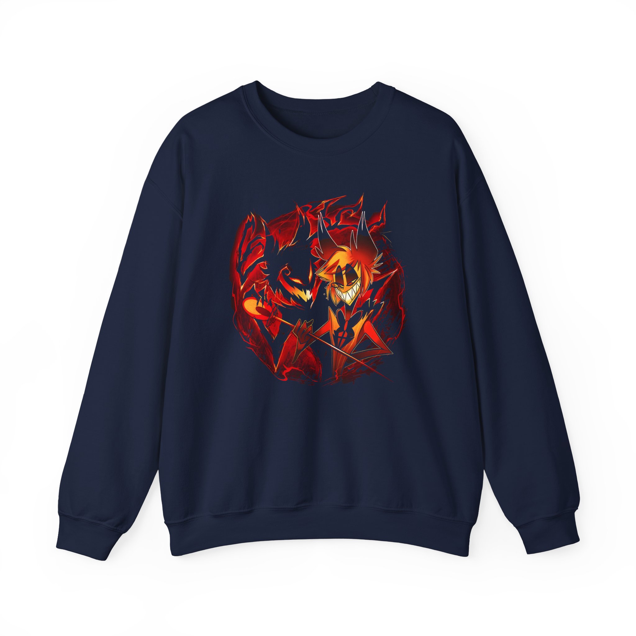 Vivziepop Hazbin Hotel Unisex Heavy Blendâ„¢ Crewneck Sweatshirt