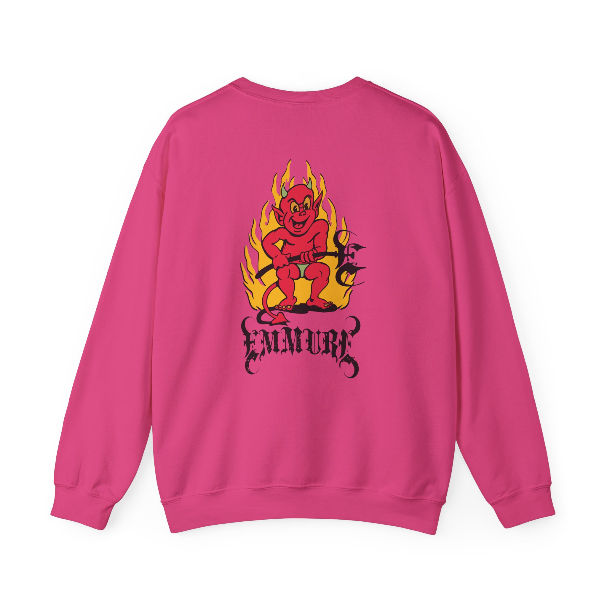 Emmure Devil Man Unisex Heavy Blendâ„¢ Crewneck Sweatshirt