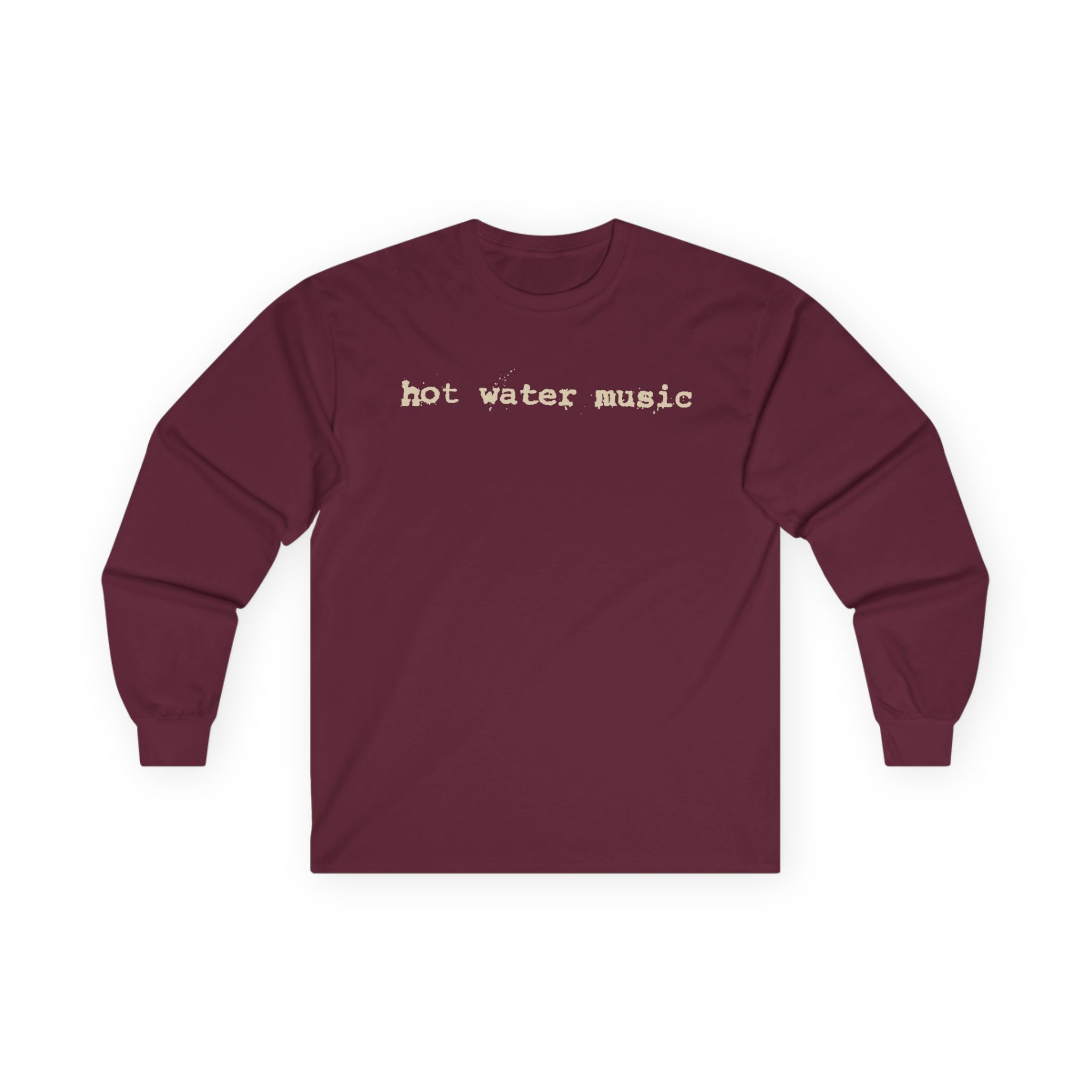 Hot Water Music Logo Unisex Ultra Cotton Long Sleeve Tee