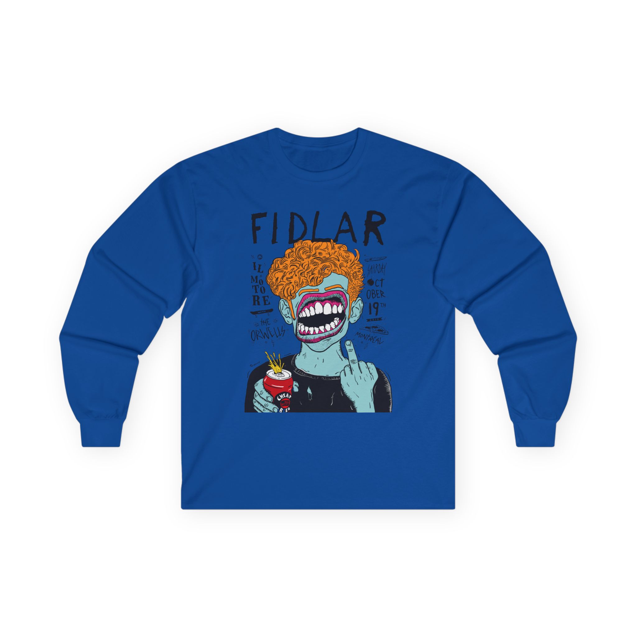 Fidlar Band Rock the Orwells Unisex Ultra Cotton Long Sleeve Tee