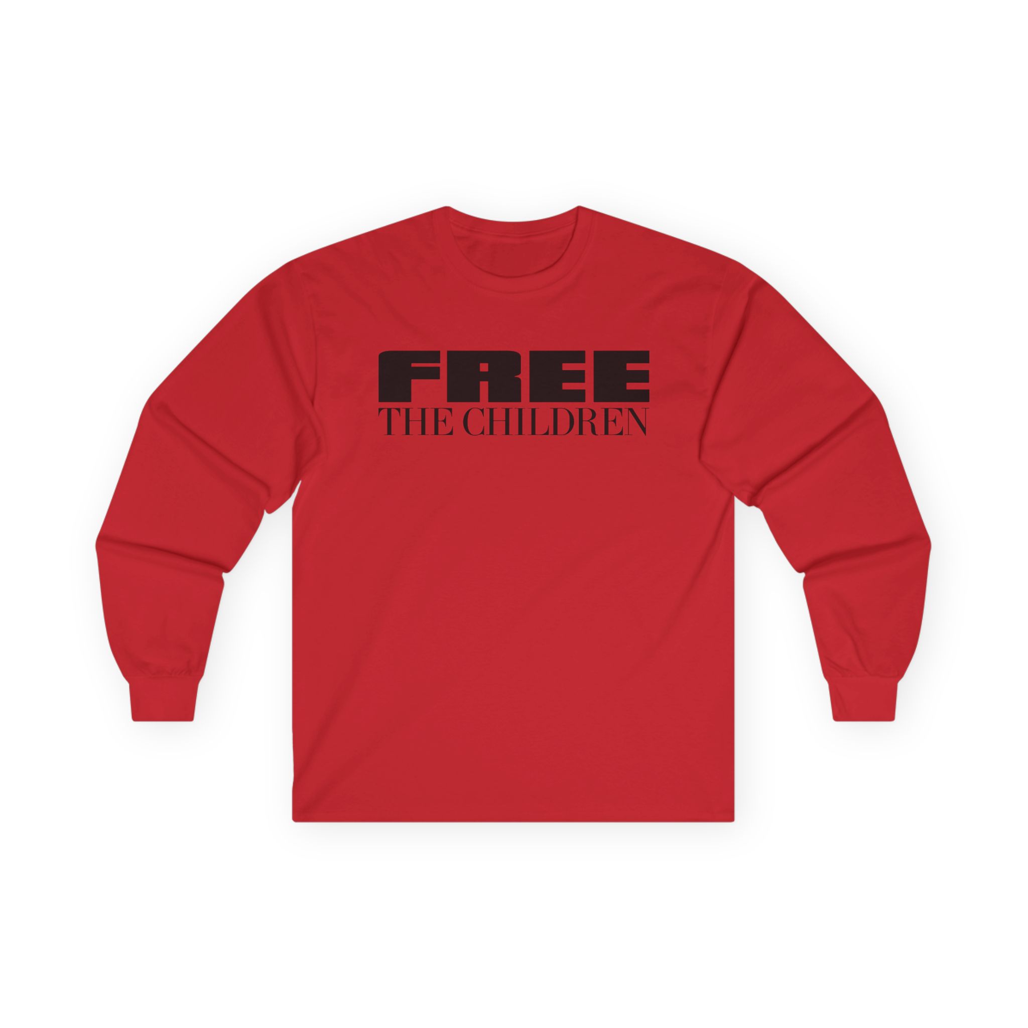 Ryan Garcia Free the Children Unisex Ultra Cotton Long Sleeve Tee