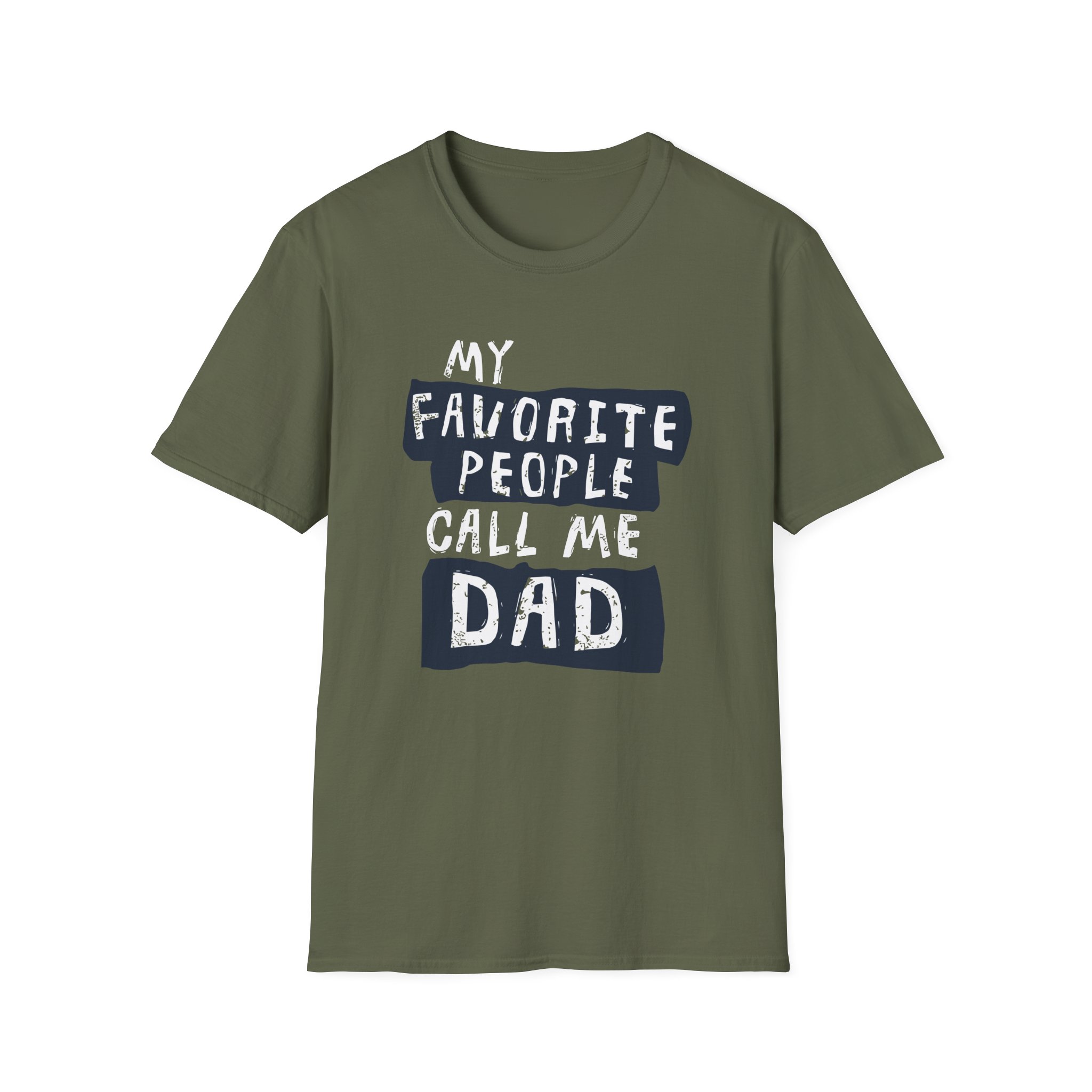 Afroman My Favorite People Call Me Dad Unisex Softstyle T-Shirt