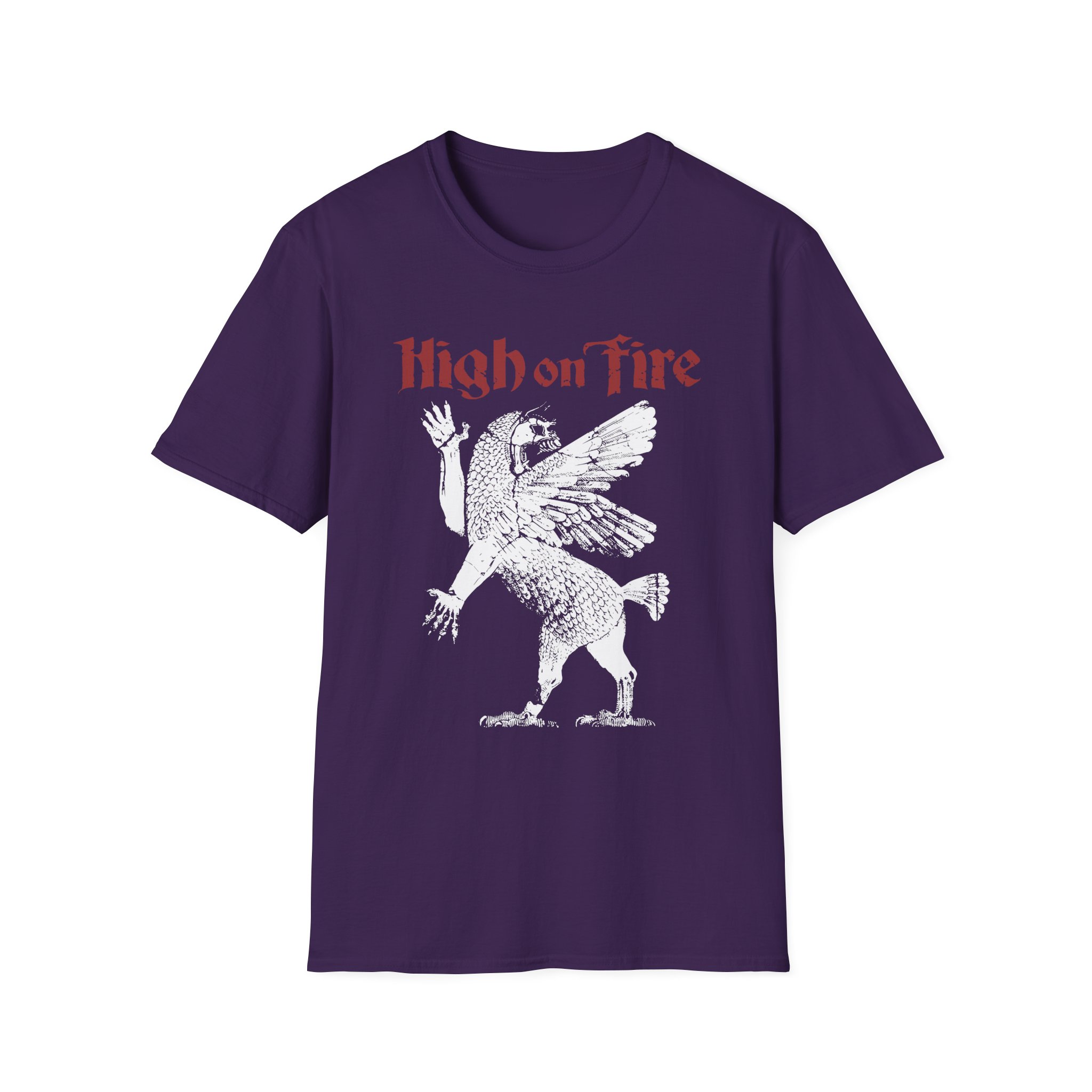 High on Fire Gryphon Unisex Softstyle T-Shirt