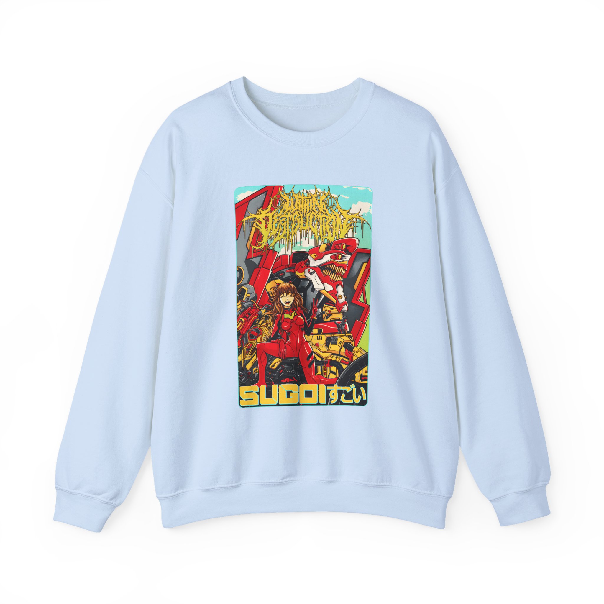 Within Destruction Asuka Unisex Heavy Blend Crewneck Sweatshirt