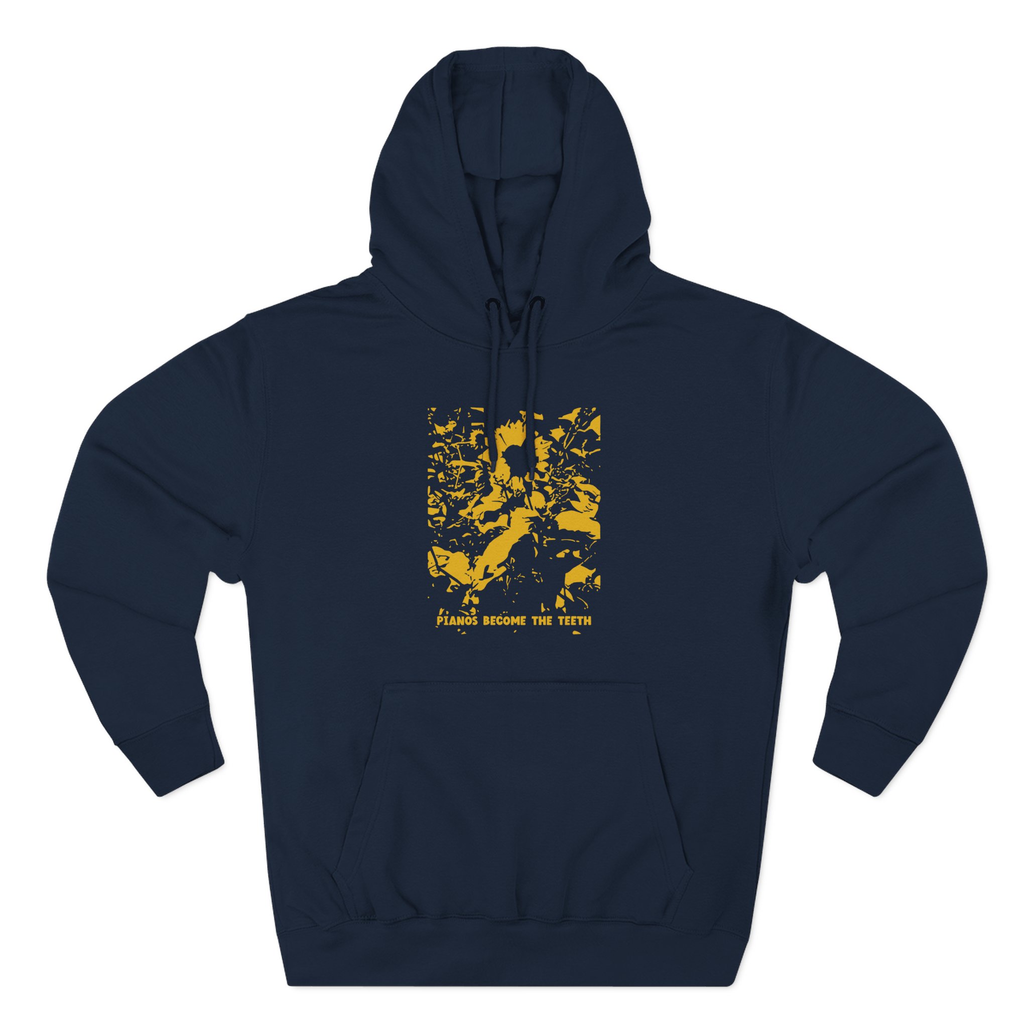 Pianos Become the Teeth Flowers Three-Panel Fleece Hoodie