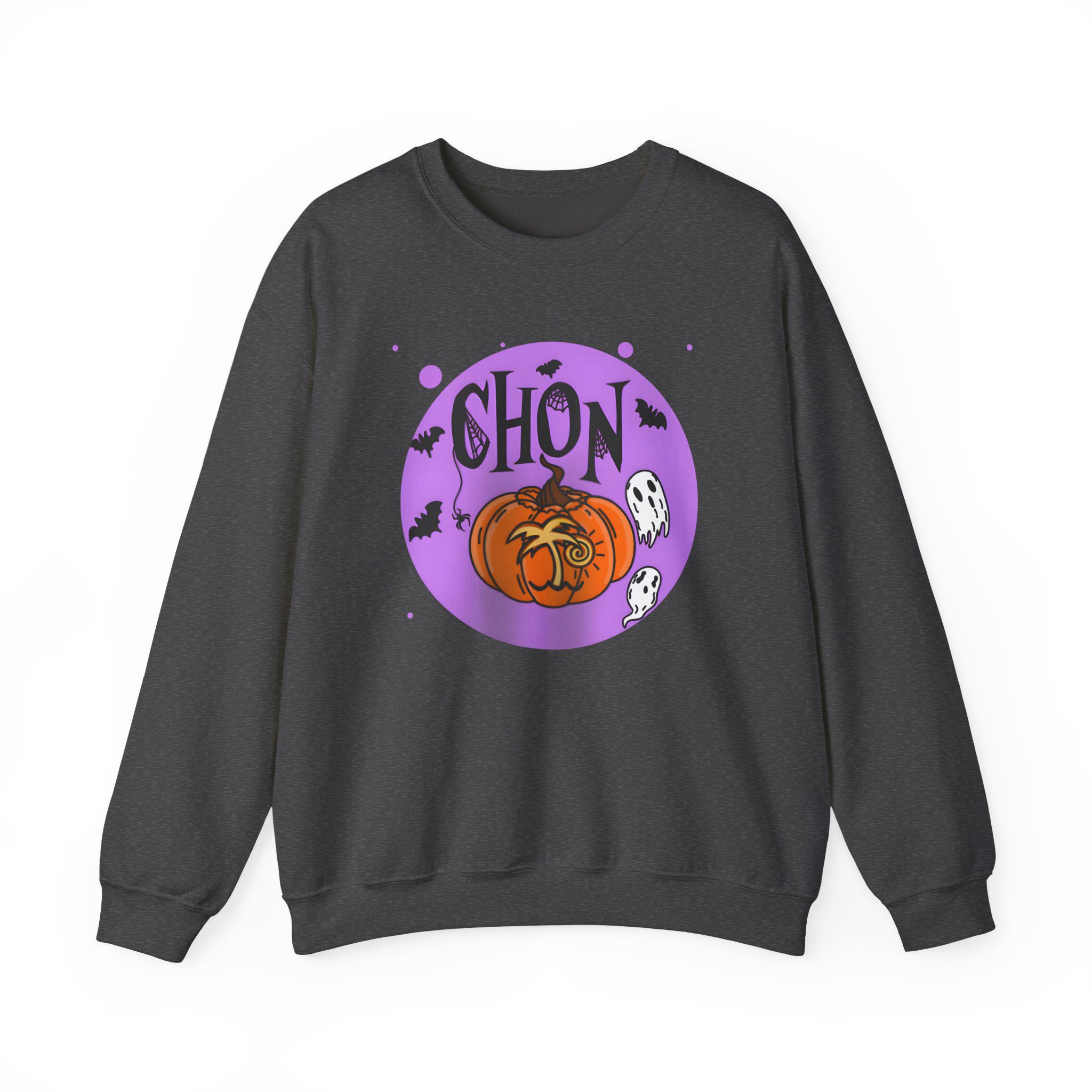 Chon Spooky Halloween Unisex Heavy Blendâ„¢ Crewneck Sweatshirt