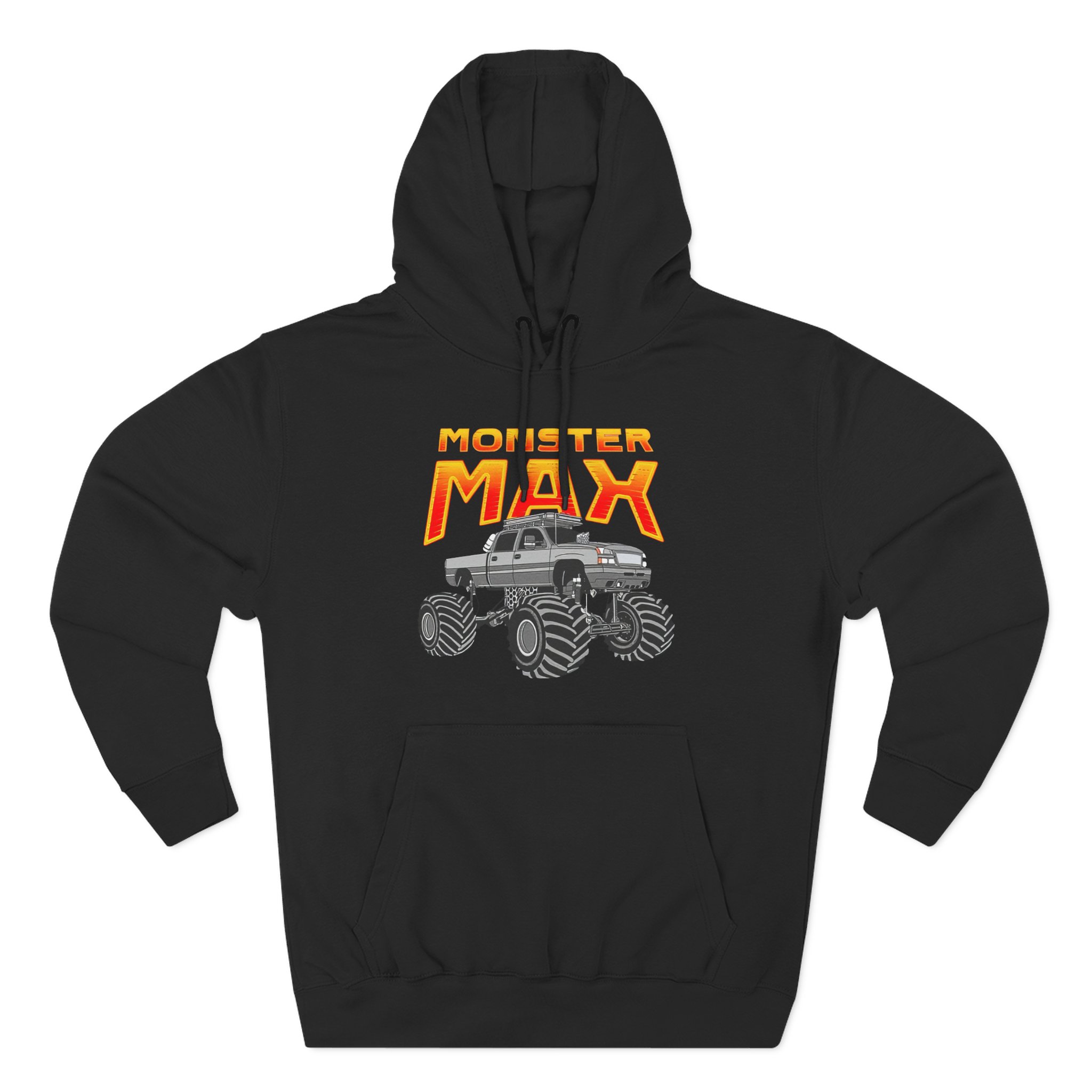 Whistlindiesel Monstermax Three-Panel Fleece Hoodie