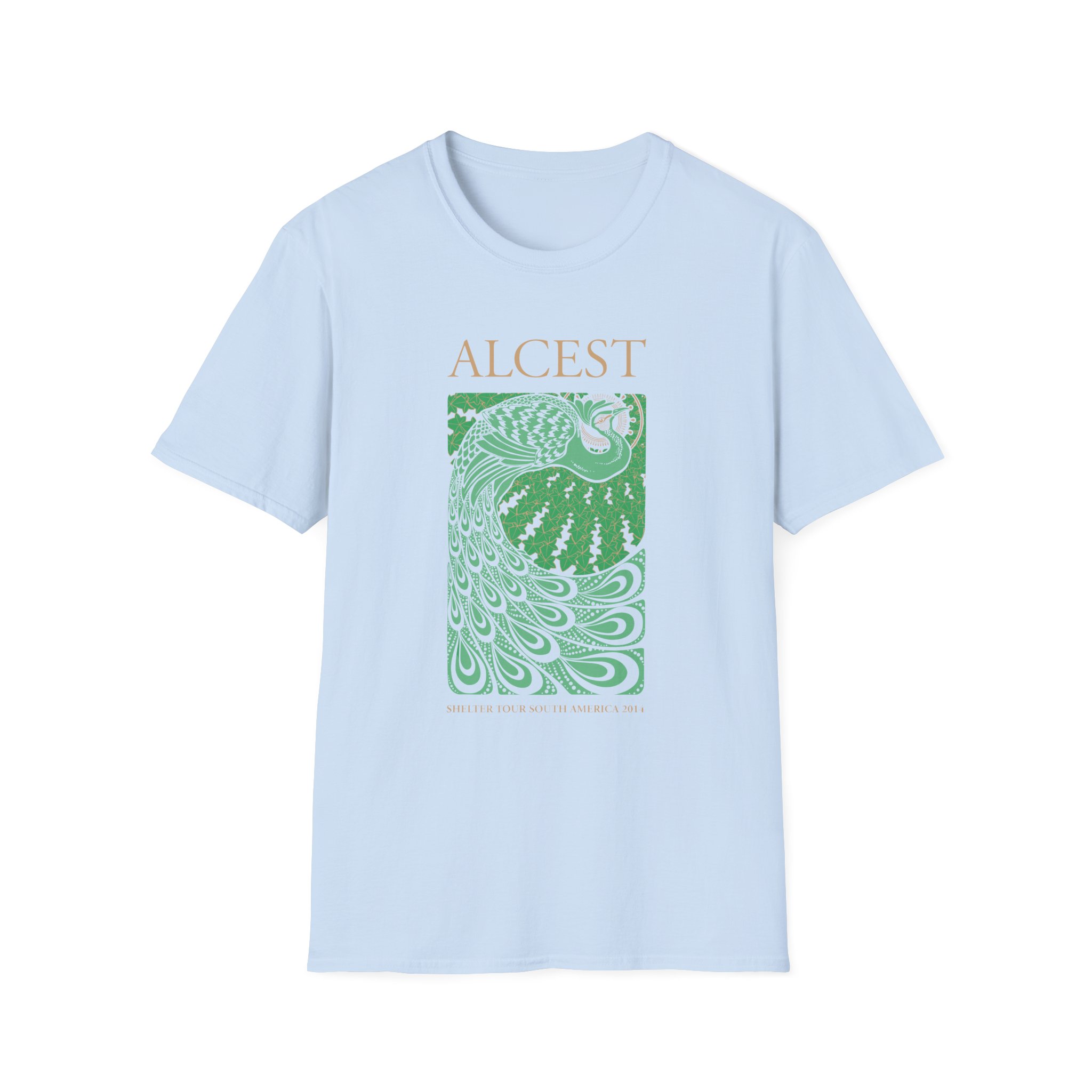 Alcest Shelter Tour South America 2014 Unisex Softstyle T-Shirt