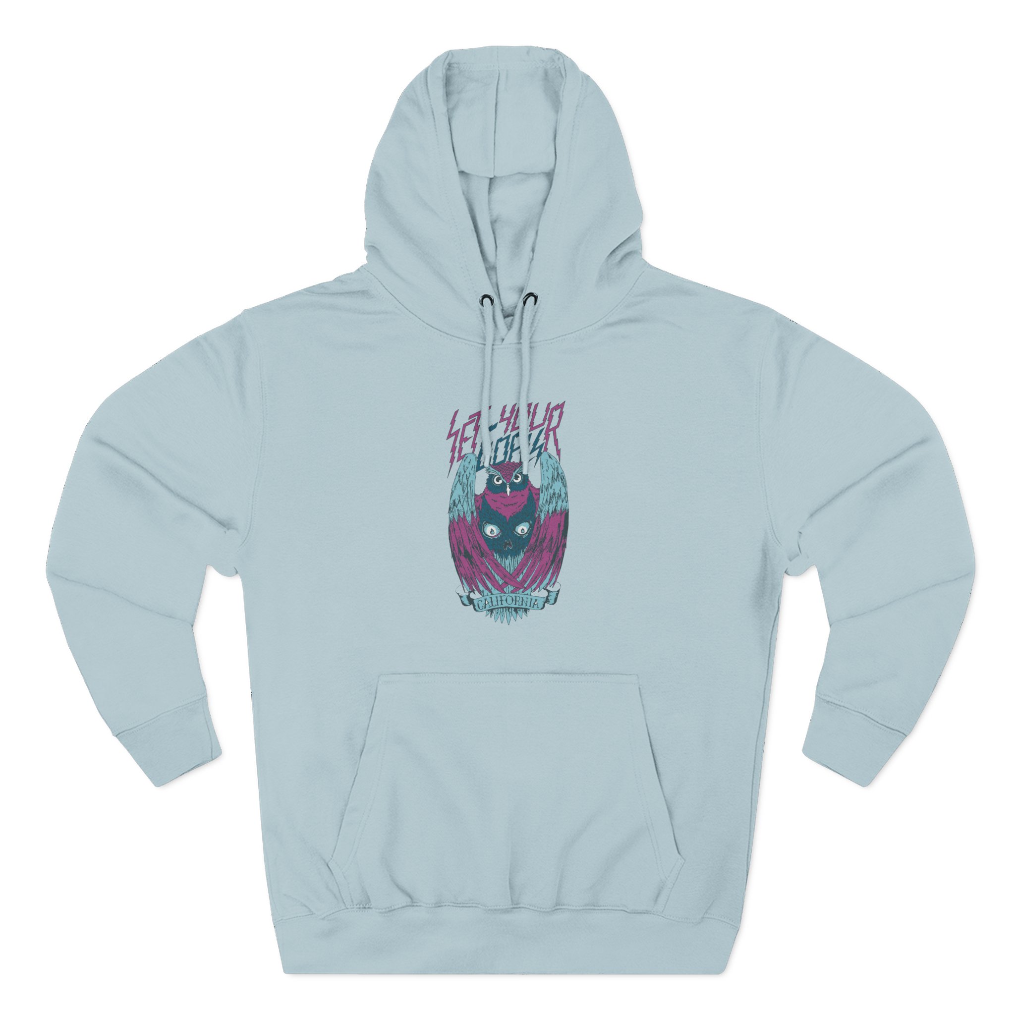 Set Your Goals Three-Panel Fleece Hoodie