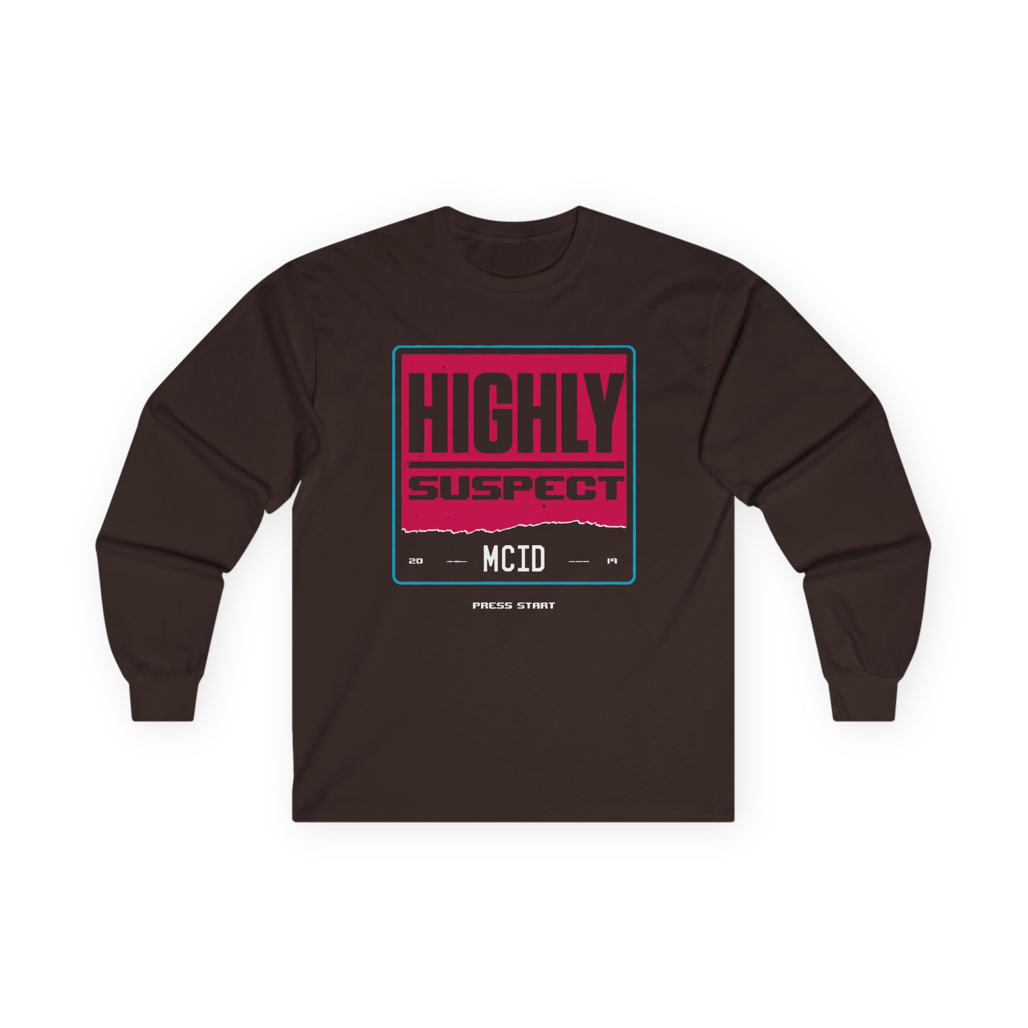 Highly Suspect Press Start Unisex Ultra Cotton Long Sleeve Tee