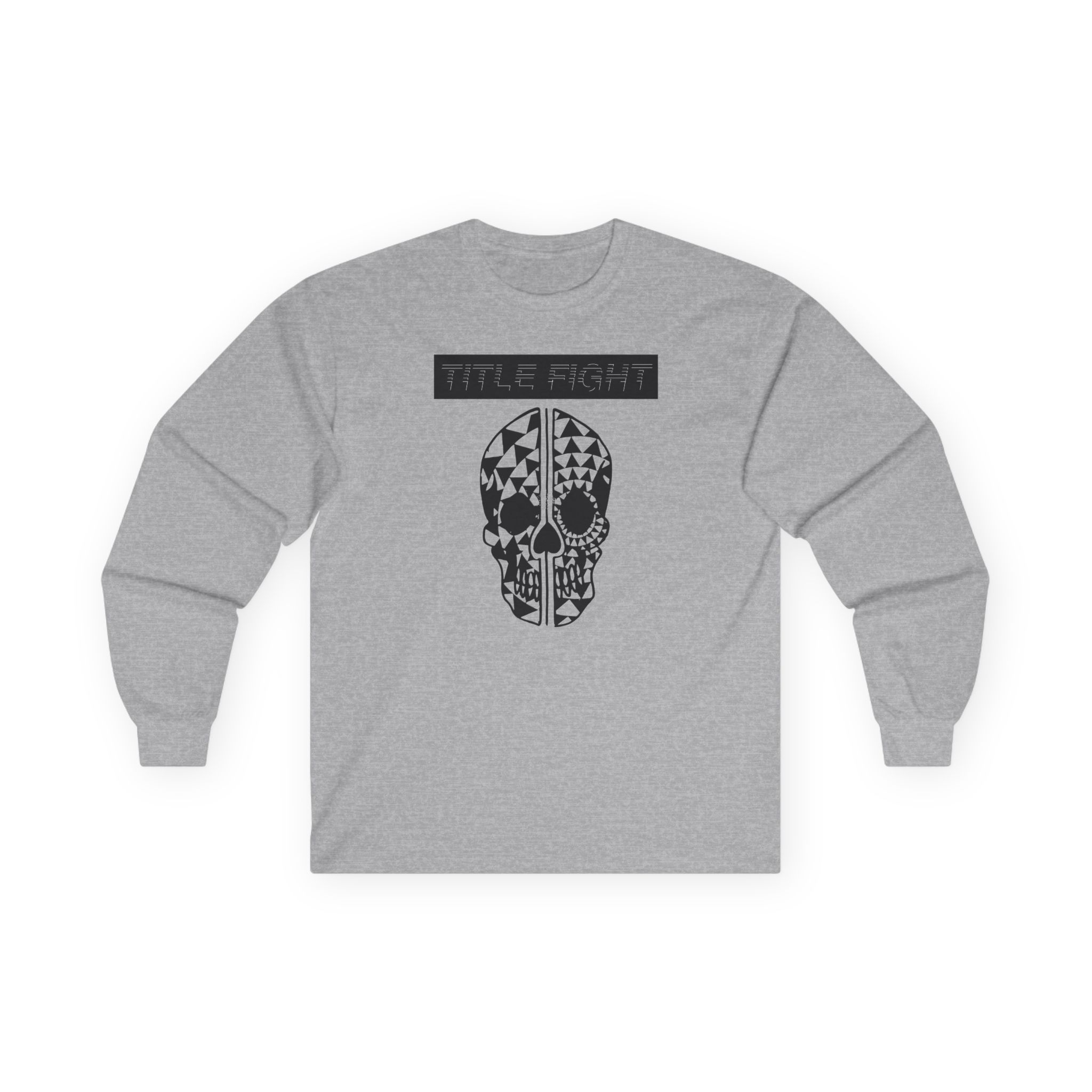 Title Fight Split Skull Unisex Ultra Cotton Long Sleeve Tee