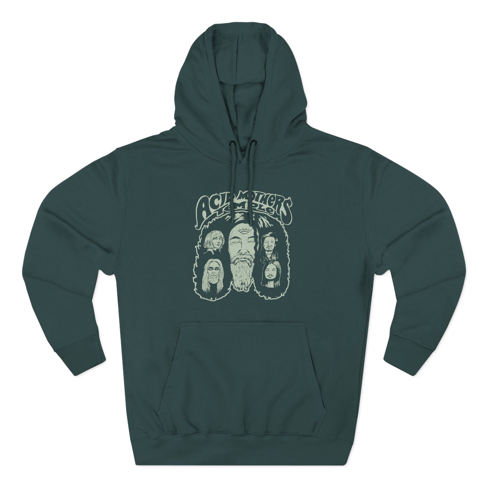 Acid Mothers Temple Three-Panel Fleece Hoodie