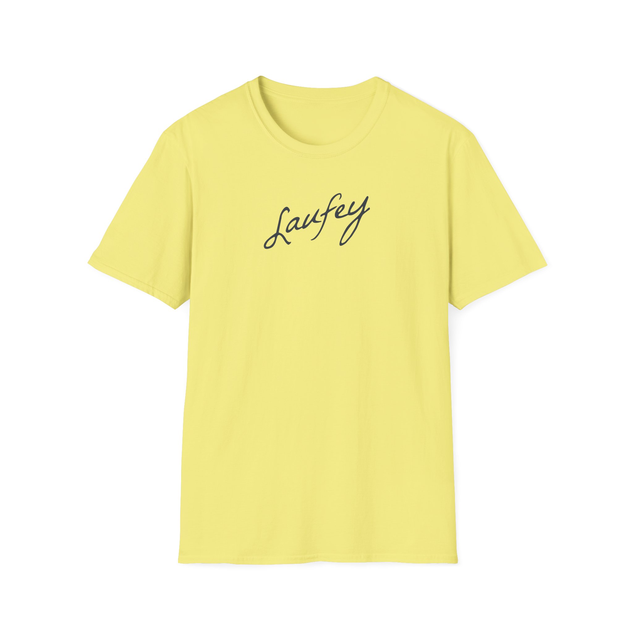 Laufey Embroidered Signature Unisex Softstyle T-Shirt