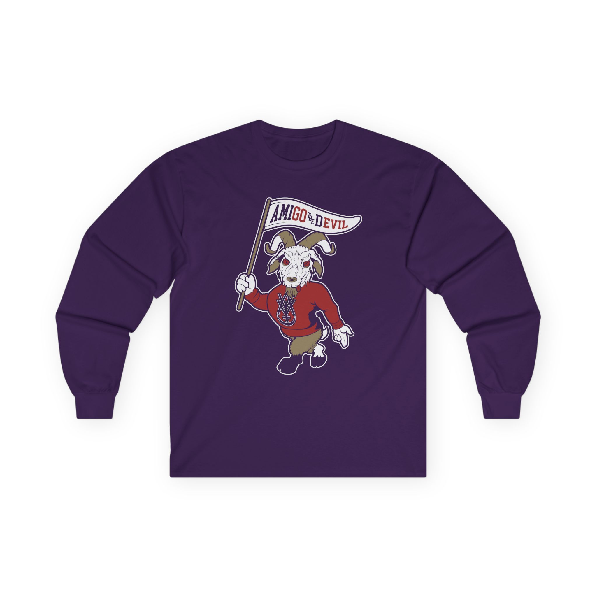 Amigo The Devil Go Evil Mascot Unisex Ultra Cotton Long Sleeve Tee