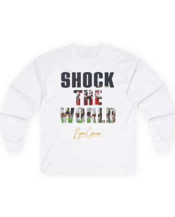 Ryan Garcia shock the world Unisex Ultra Cotton Long Sleeve Tee