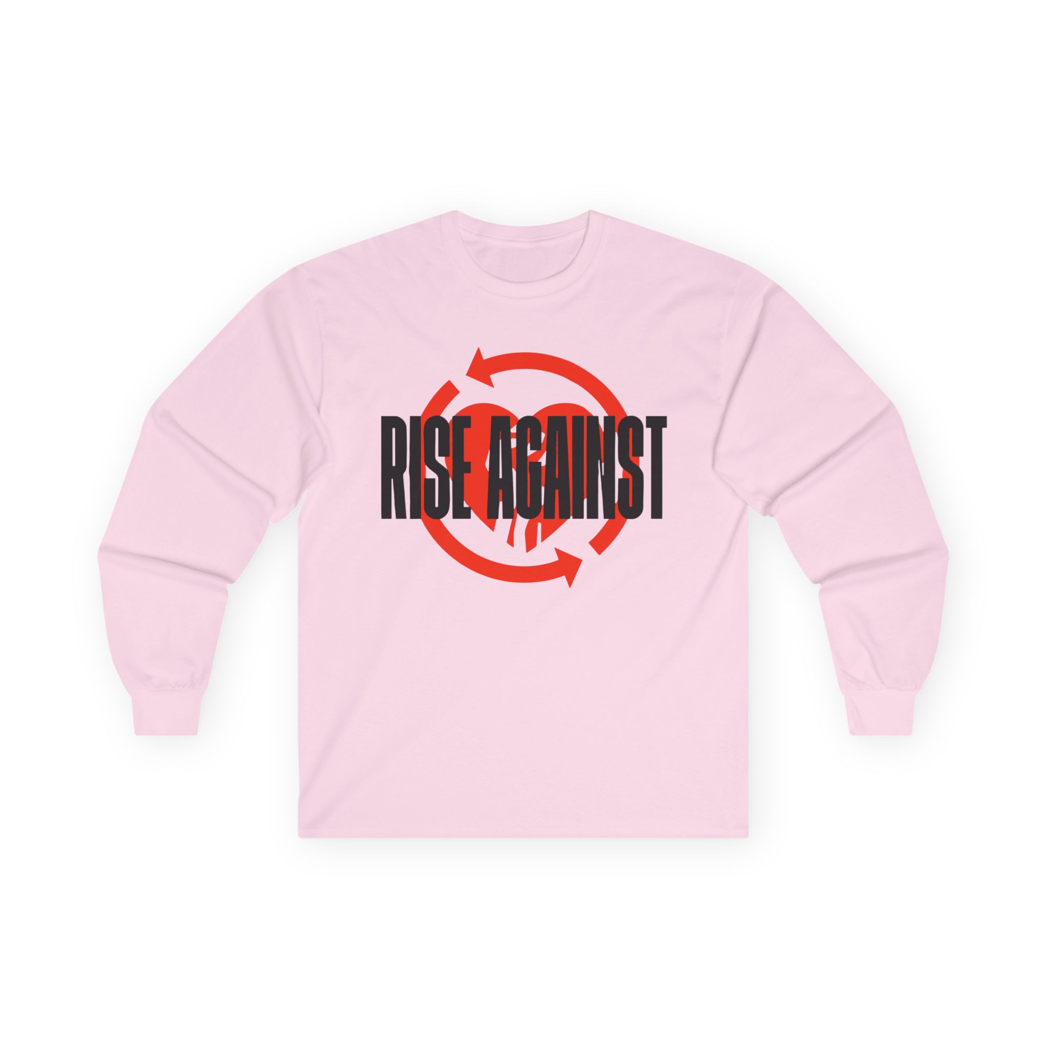 Rise Against Red Heartfist Label Unisex Ultra Cotton Long Sleeve Tee