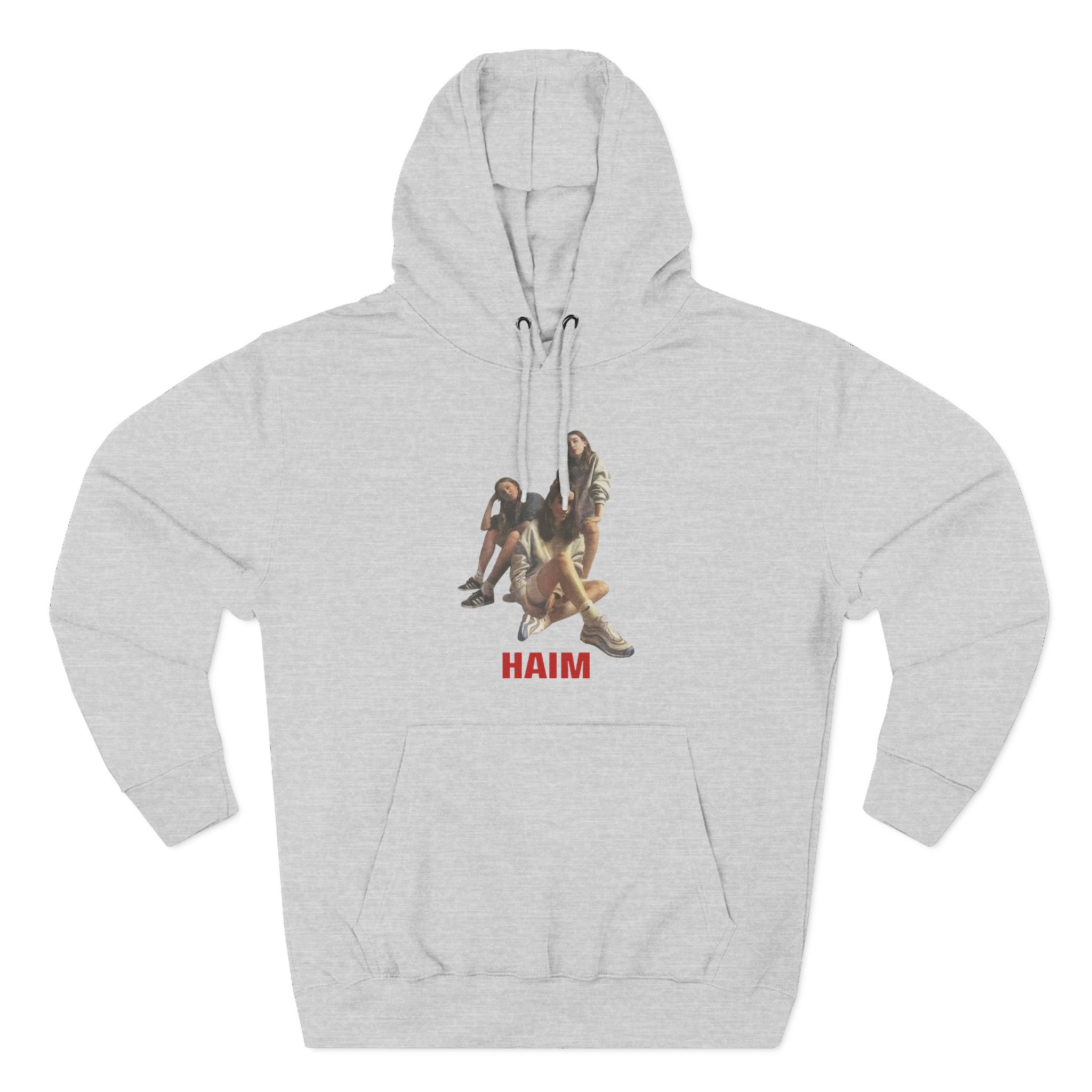 Haim Concert From the Year They Played Three-Panel Fleece Hoodie