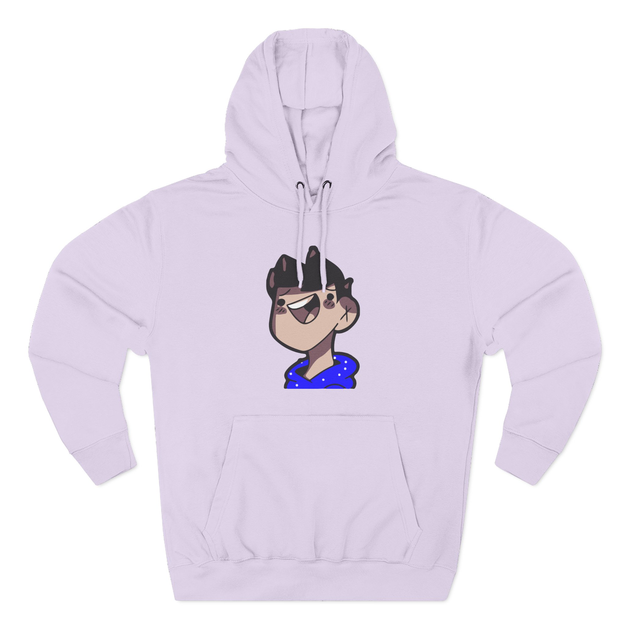 Clix Three-Panel Fleece Hoodie