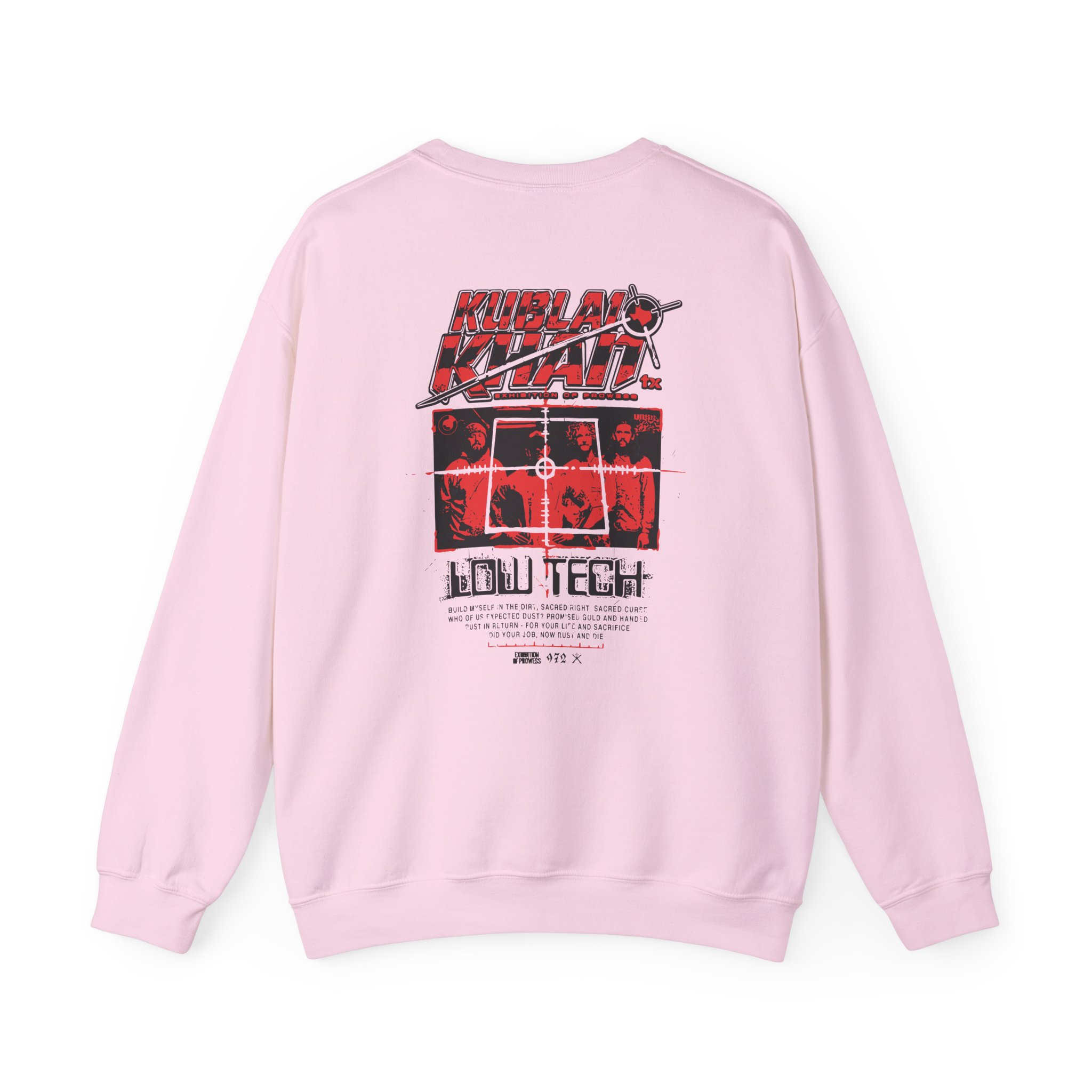 Kublai Khan Low Tech Unisex Heavy Blendâ„¢ Crewneck Sweatshirt