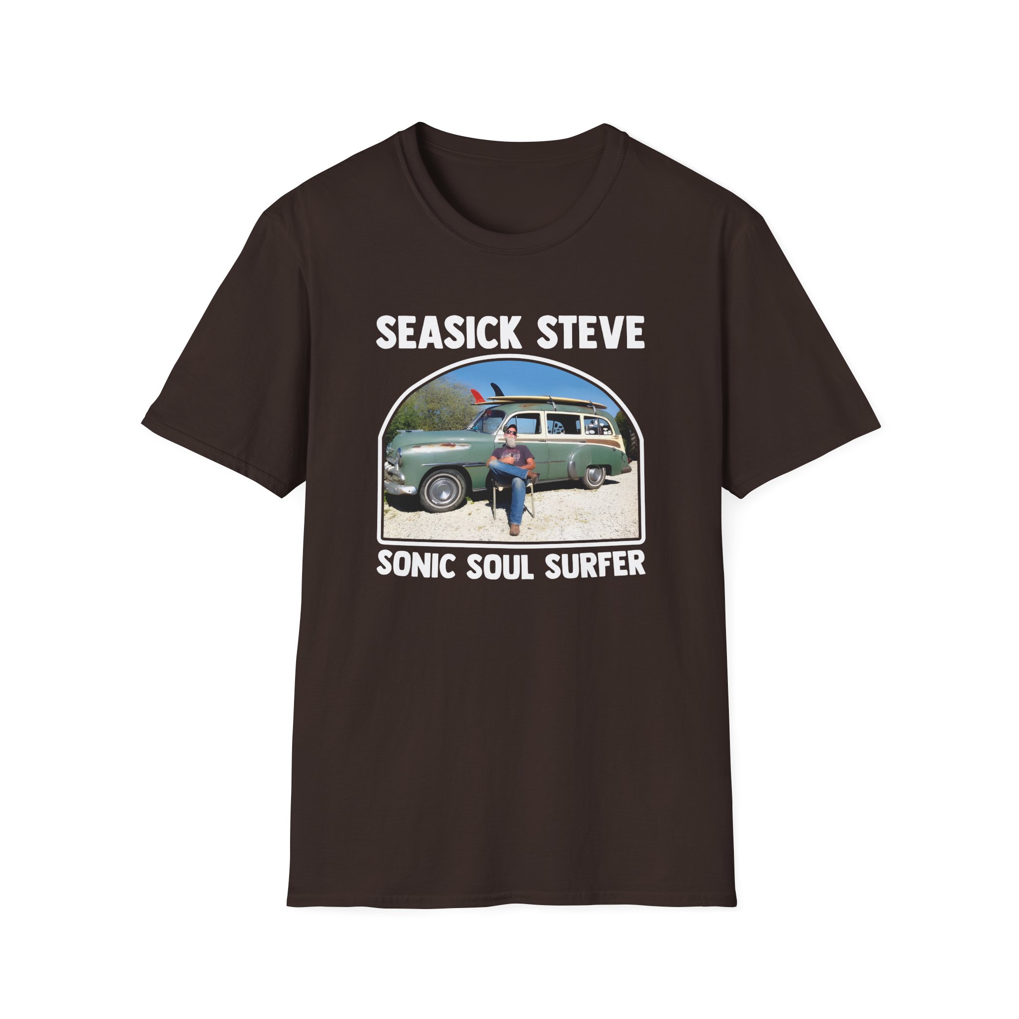 Seasick Steve Sonic Soul Surfer Unisex Softstyle T-Shirt