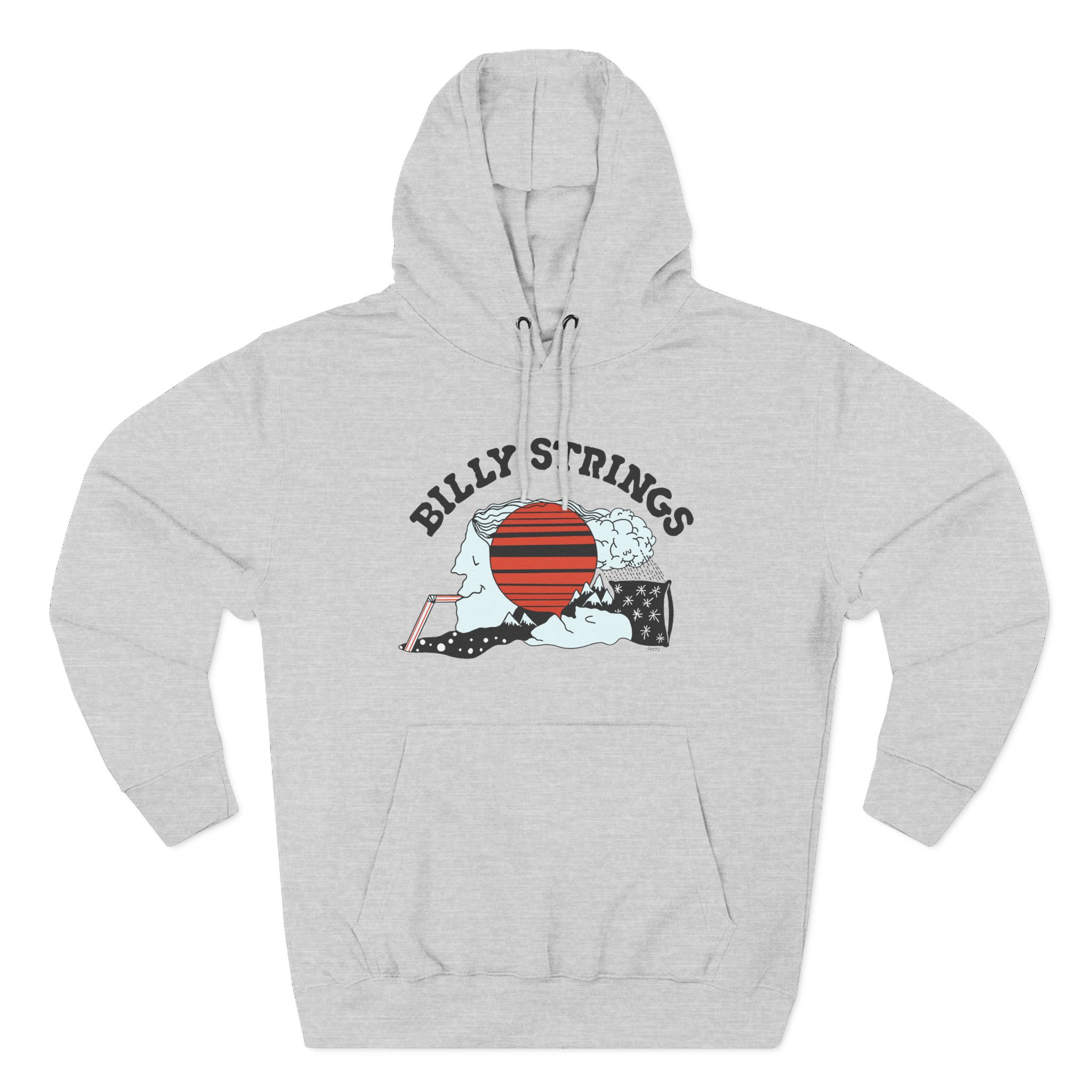 Billy Strings Dream Tie Dye Three-Panel Fleece Hoodie