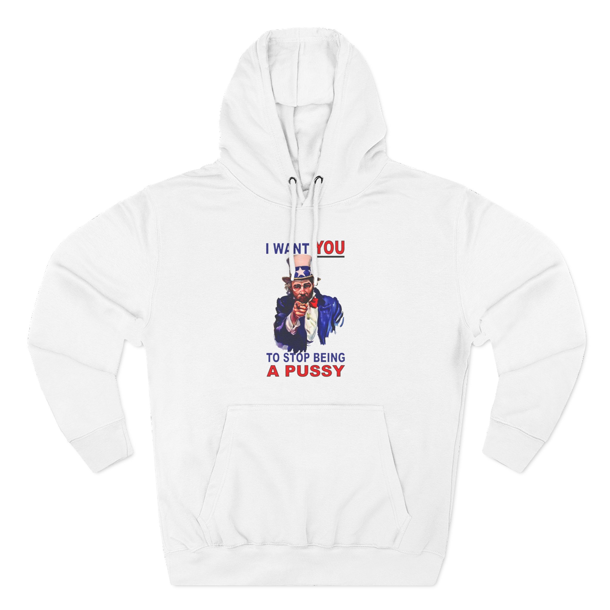 Sean Strickland Don't Be a P***y Three-Panel Fleece Hoodie