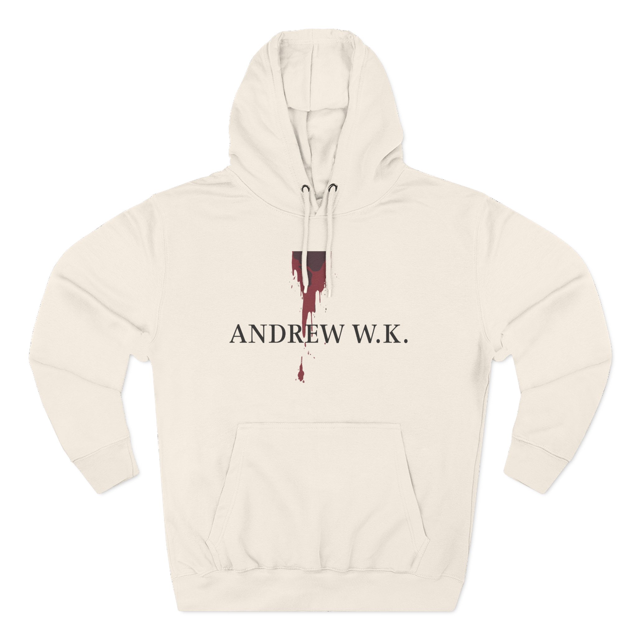Andrew Wk I Get Wet Three-Panel Fleece Hoodie
