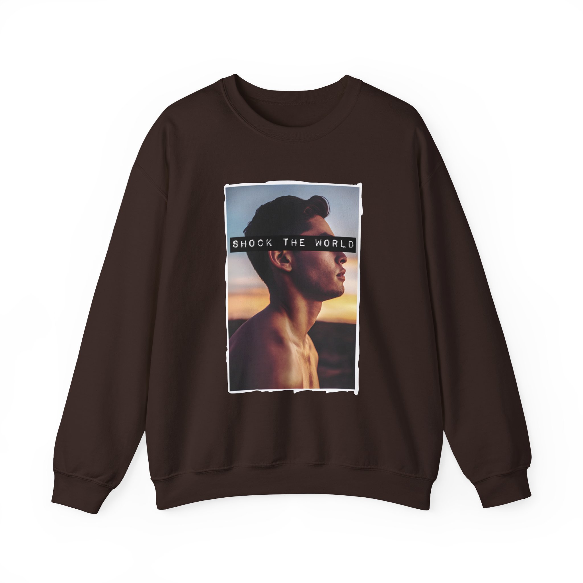Ryan Garcia Shock the World Unisex Heavy Blendâ„¢ Crewneck Sweatshirt