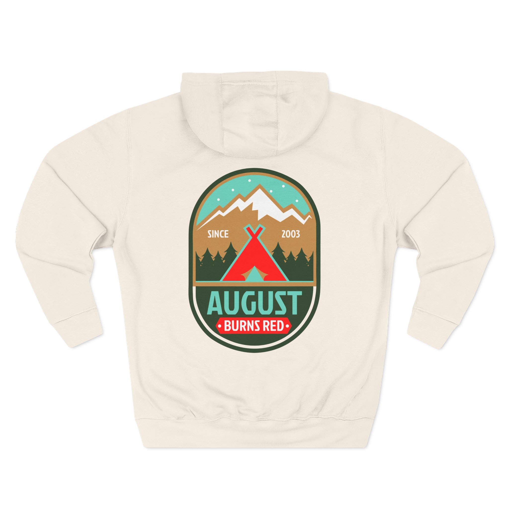 August Burns Red Tent Three-Panel Fleece Hoodie