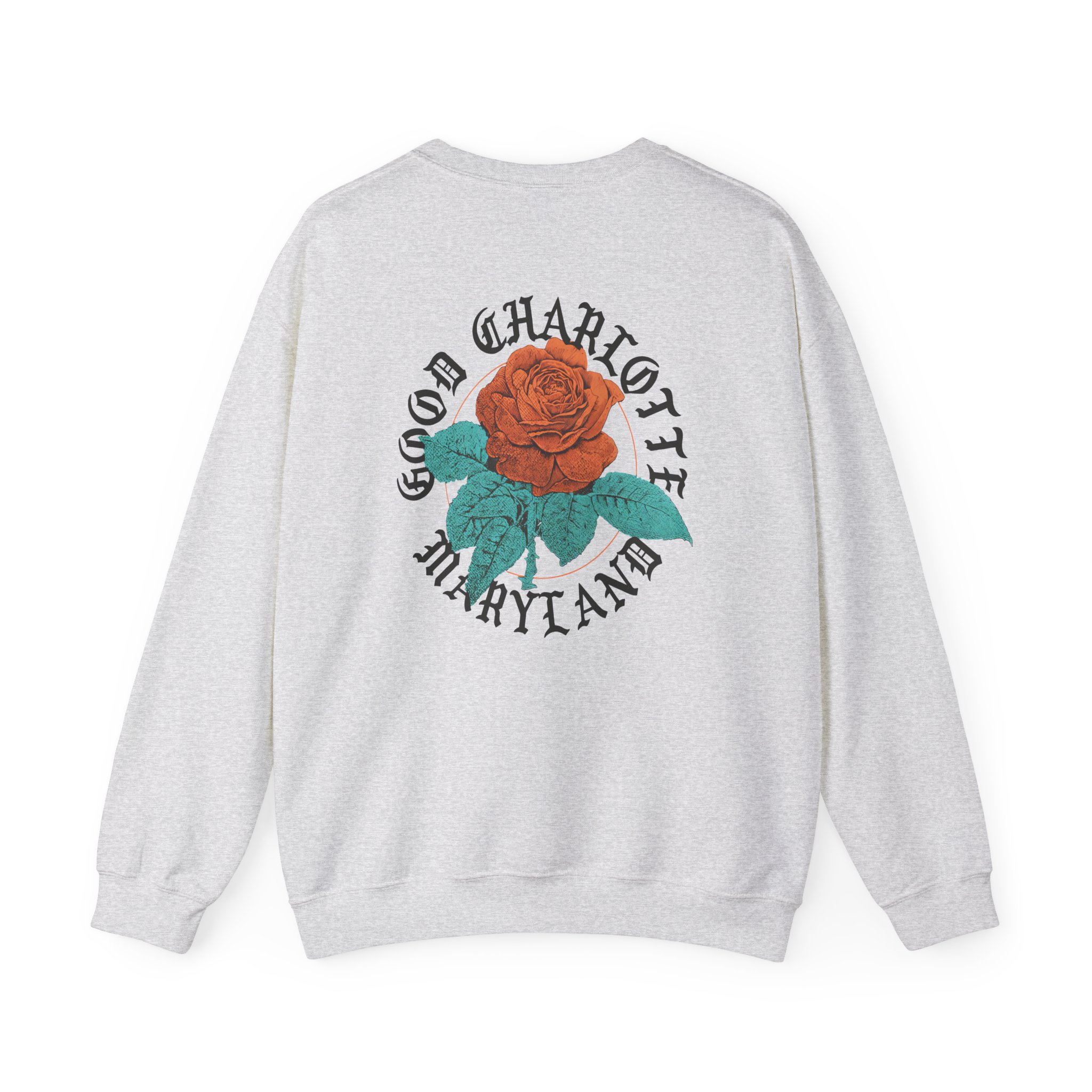 Good Charlotte Rose Maryland Unisex Heavy Blendâ„¢ Crewneck Sweatshirt