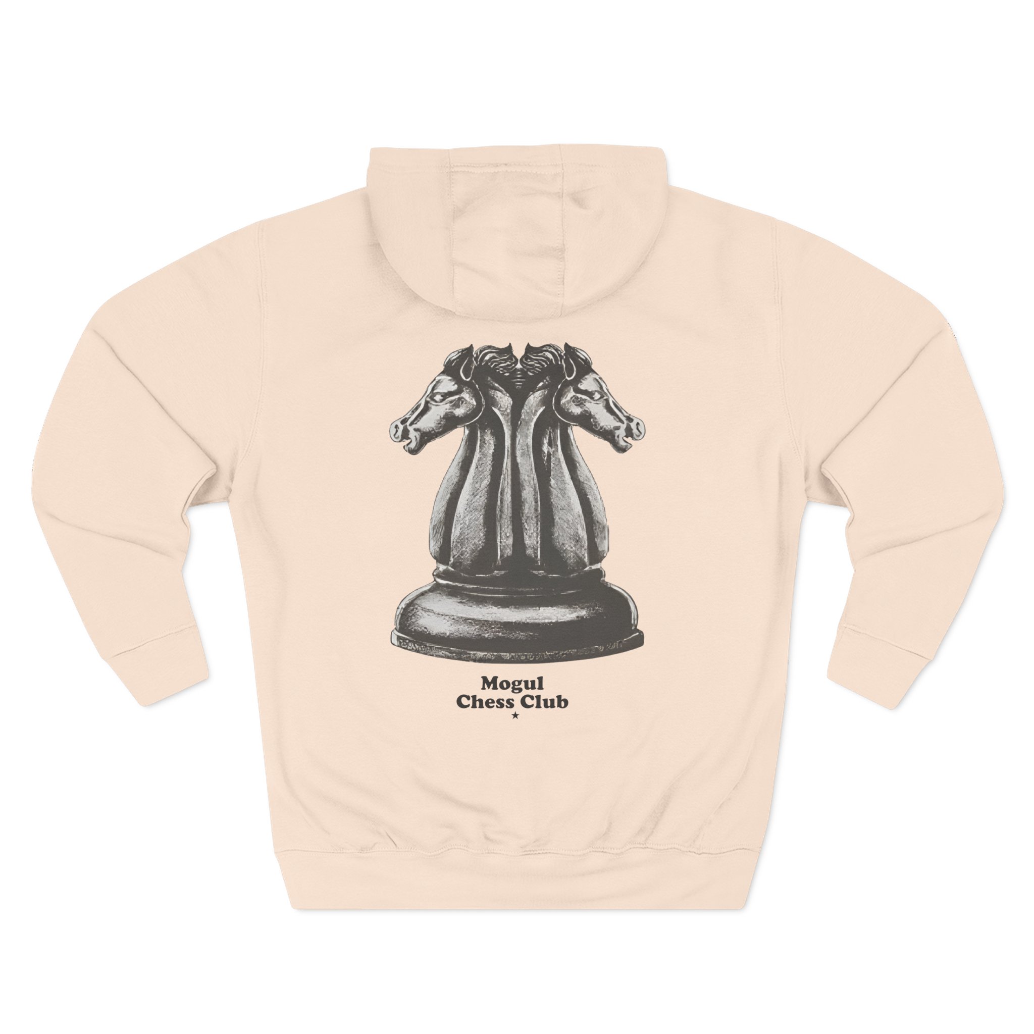 Mogul Chessboxing Three-Panel Fleece Hoodie