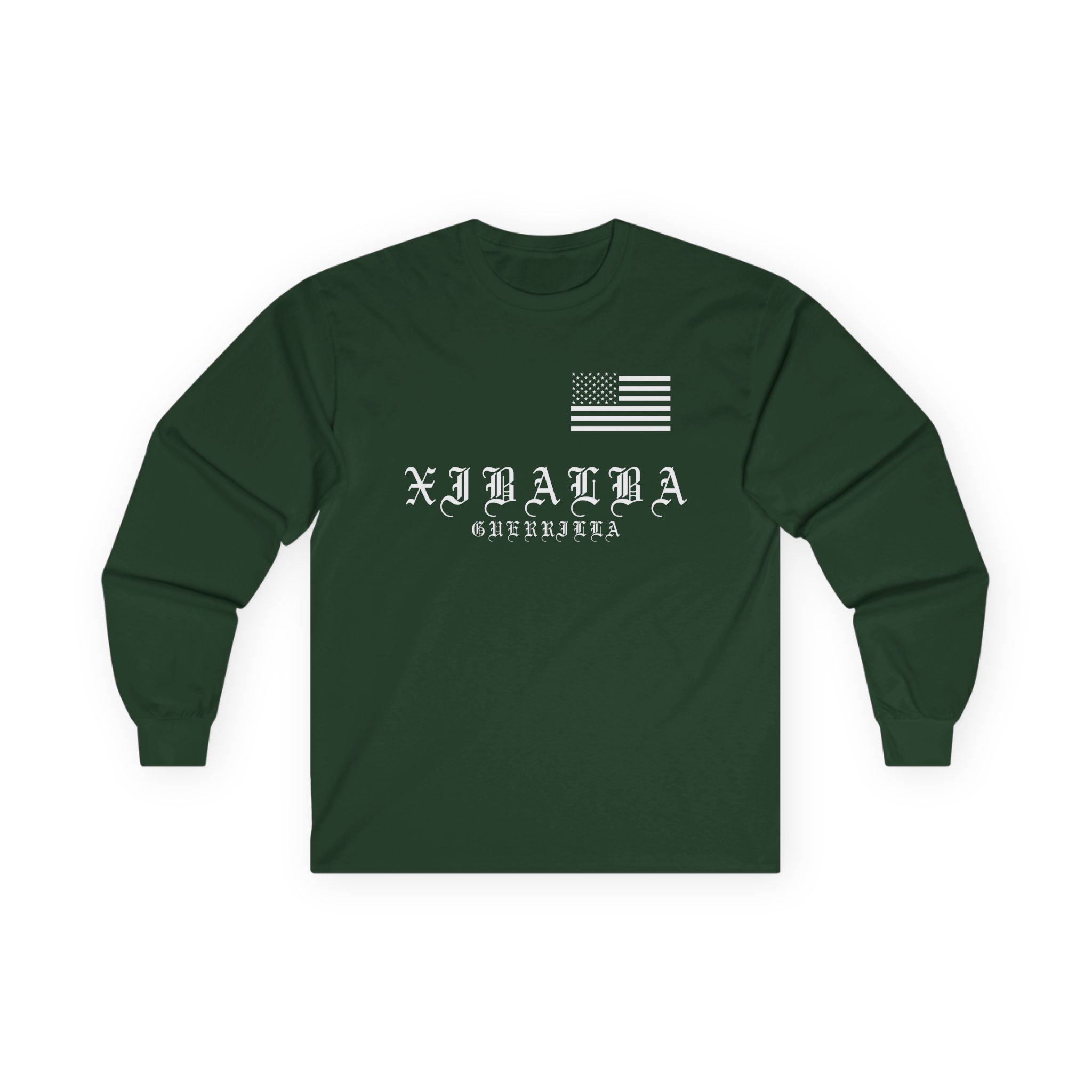 Xibalba Usa Unisex Ultra Cotton Long Sleeve Tee