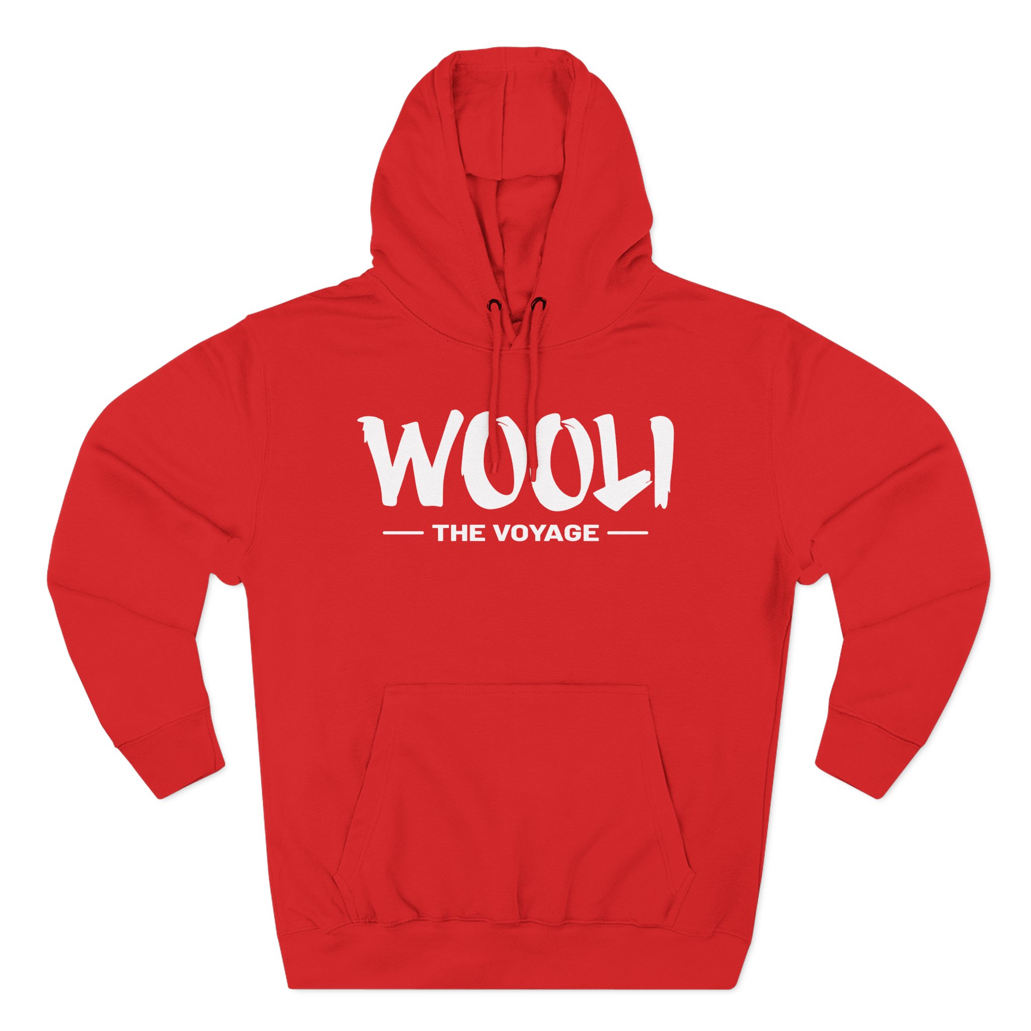 Wooli Voyage Three-Panel Fleece Hoodie