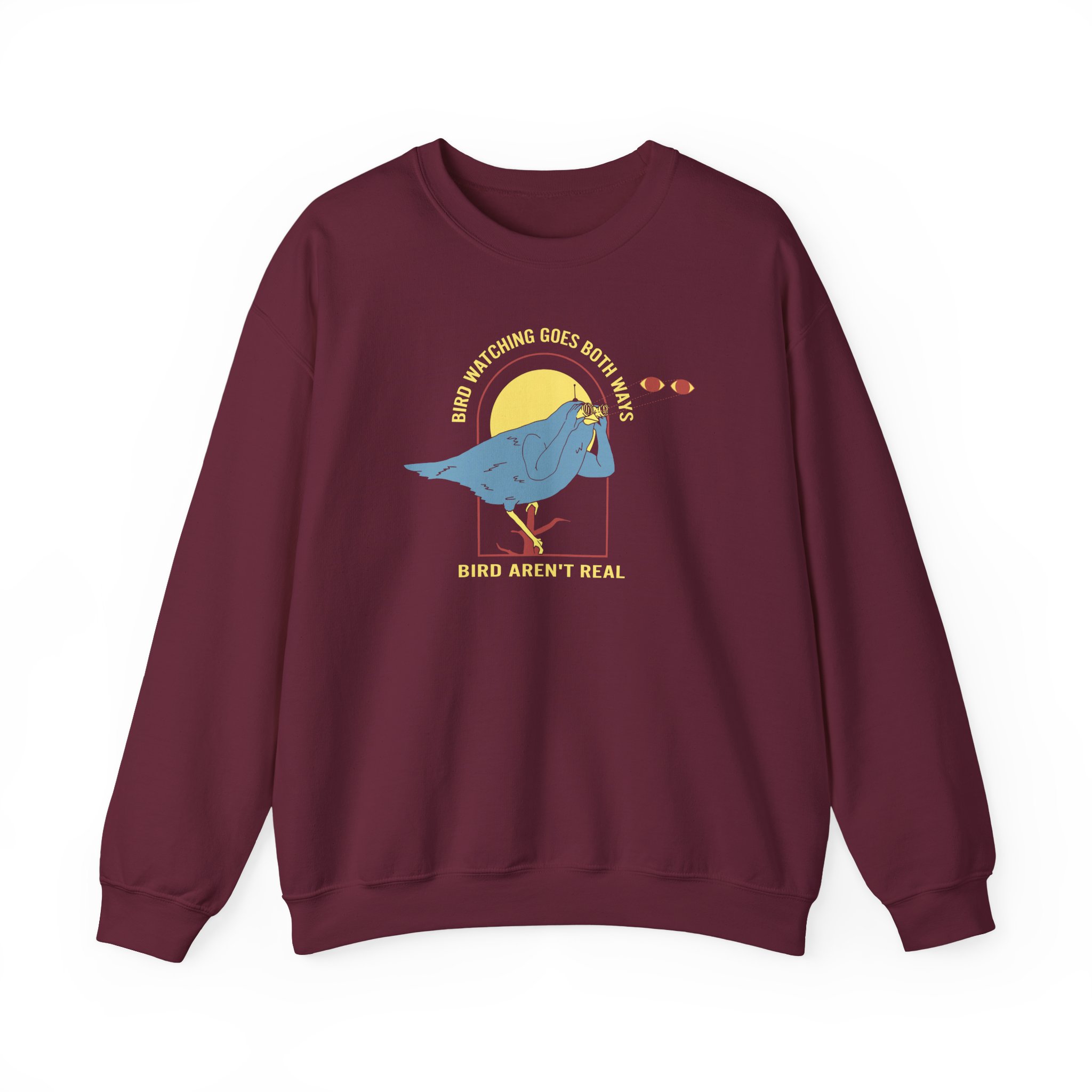 Birds Arent Real Unisex Heavy Blendâ„¢ Crewneck Sweatshirt