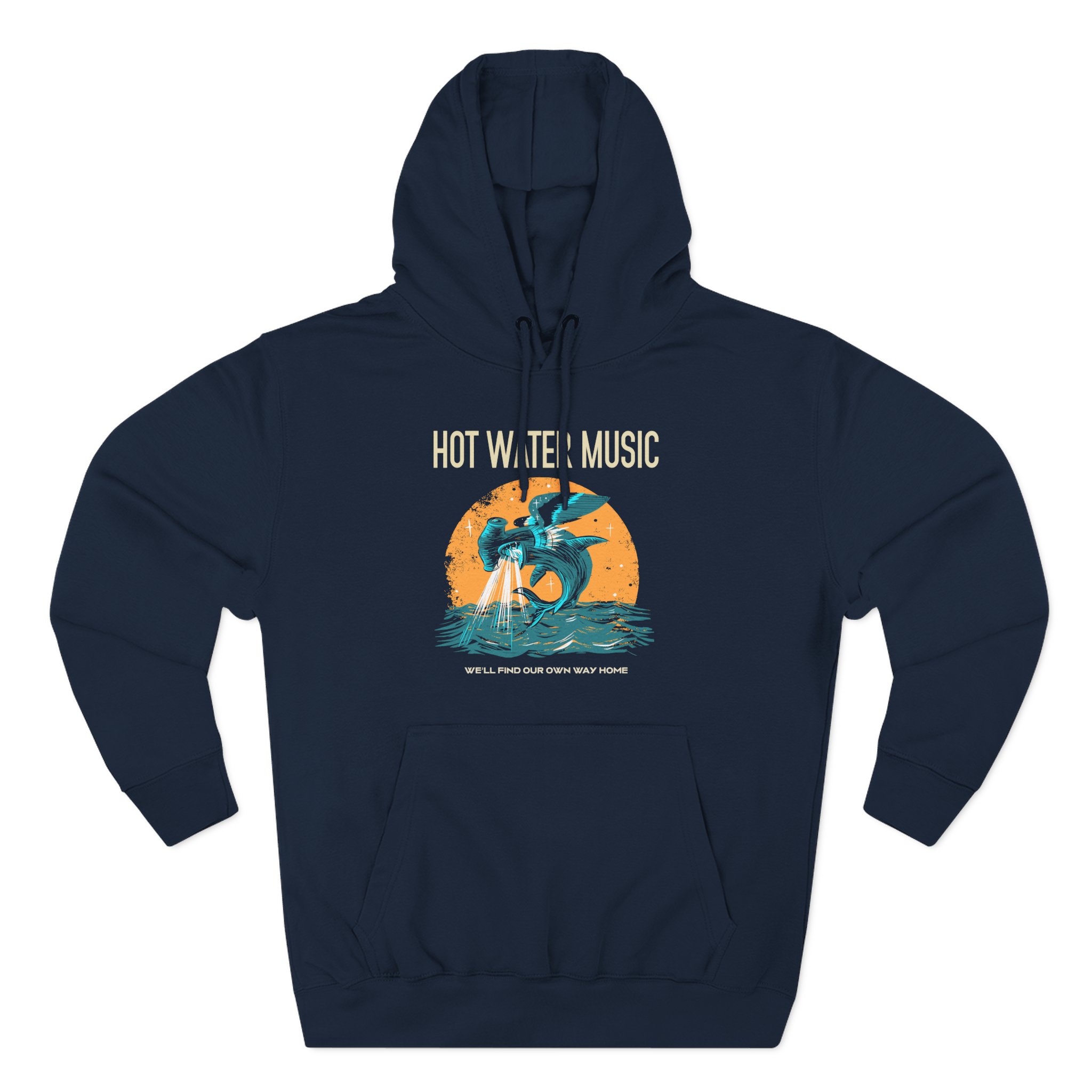 Hot Water Music Three-Panel Fleece Hoodie