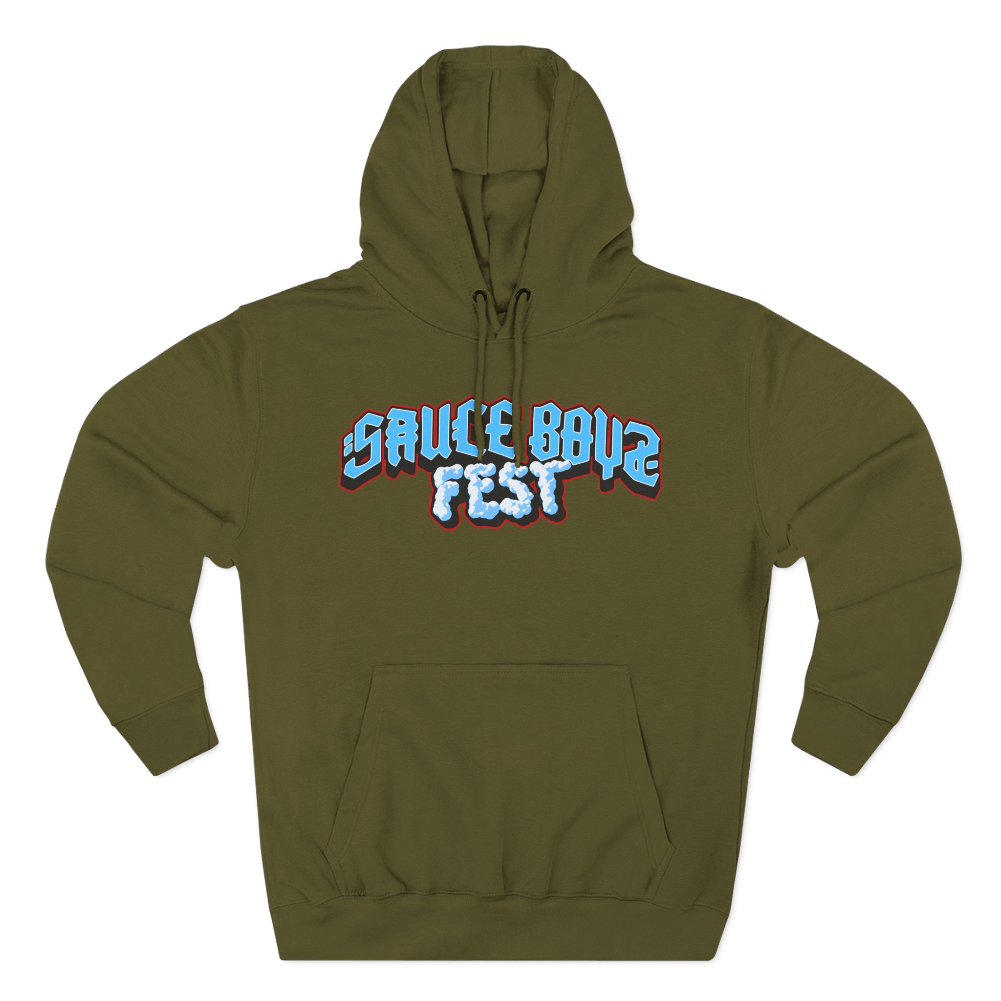 Eladio Carrion Sauce Boyz Fes Three-Panel Fleece Hoodie