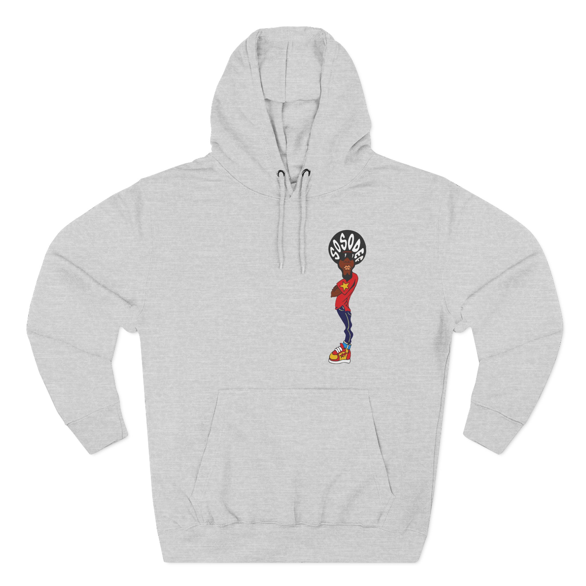 Afroman So So Def Afroman Three-Panel Fleece Hoodie